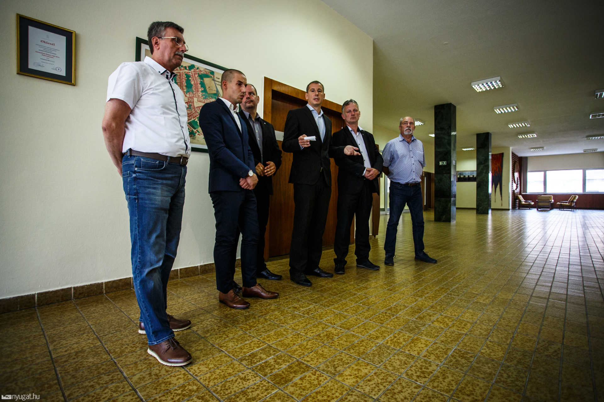 Az Éljen Szombathely Frakció sajtótájékoztatója a városházán