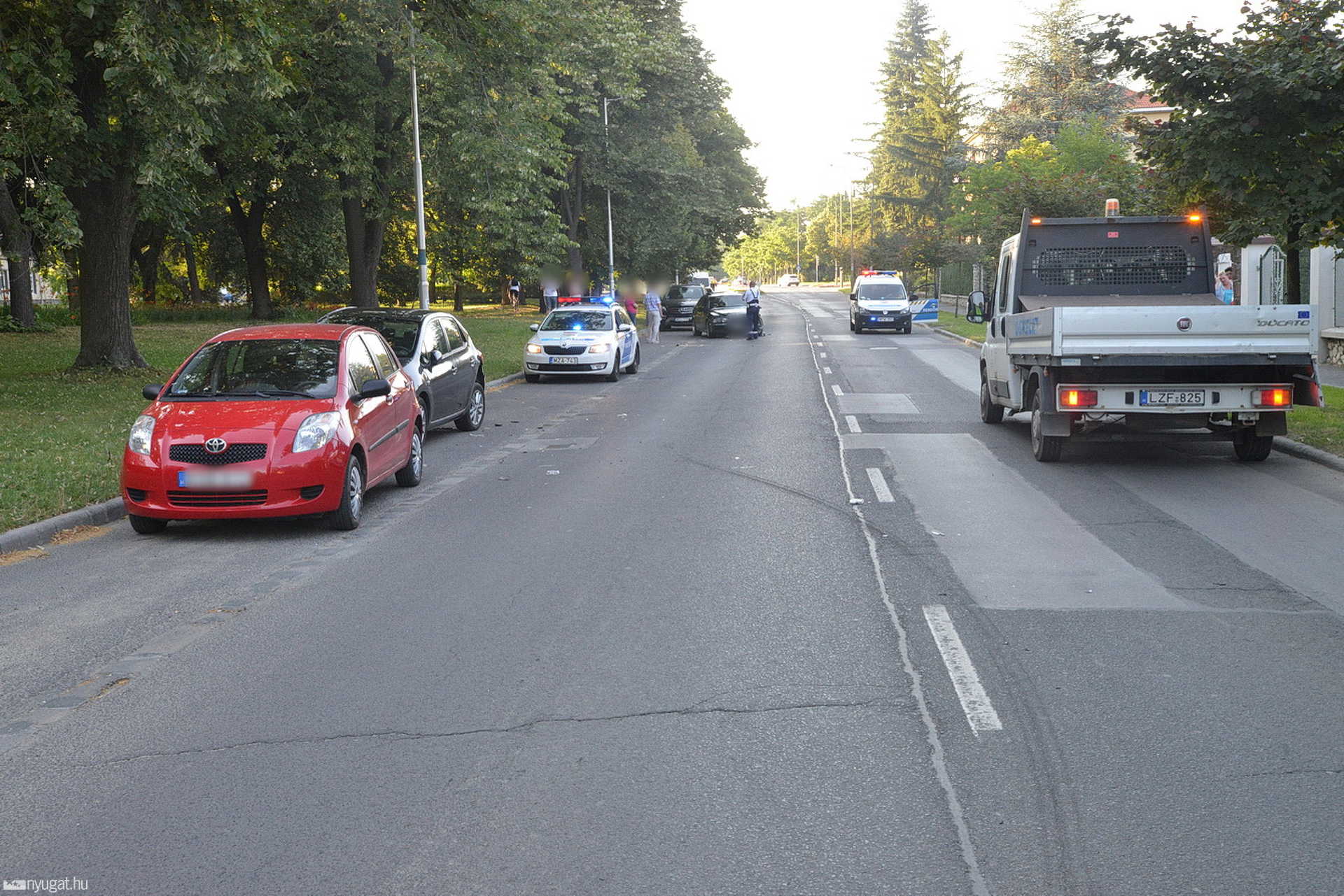 BMW hajtott Mercedesbe Szombathelyen