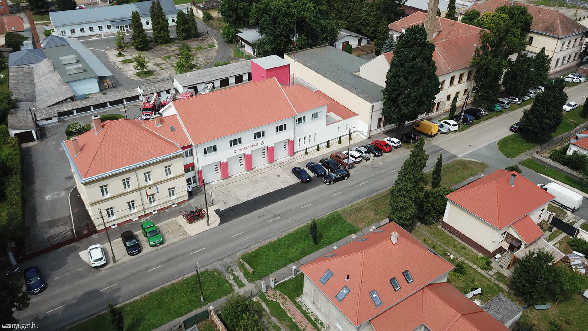 Felavatták az új körmendi tűzoltólaktanyát