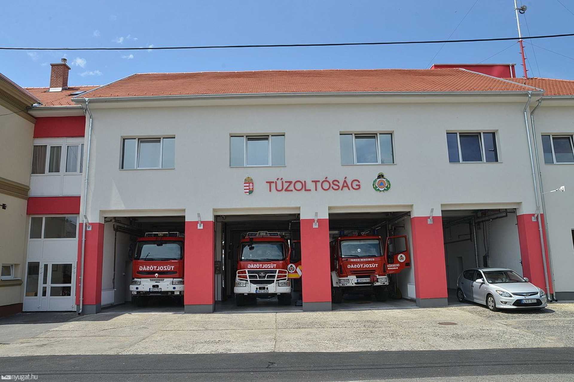 Felavatták az új körmendi tűzoltólaktanyát 