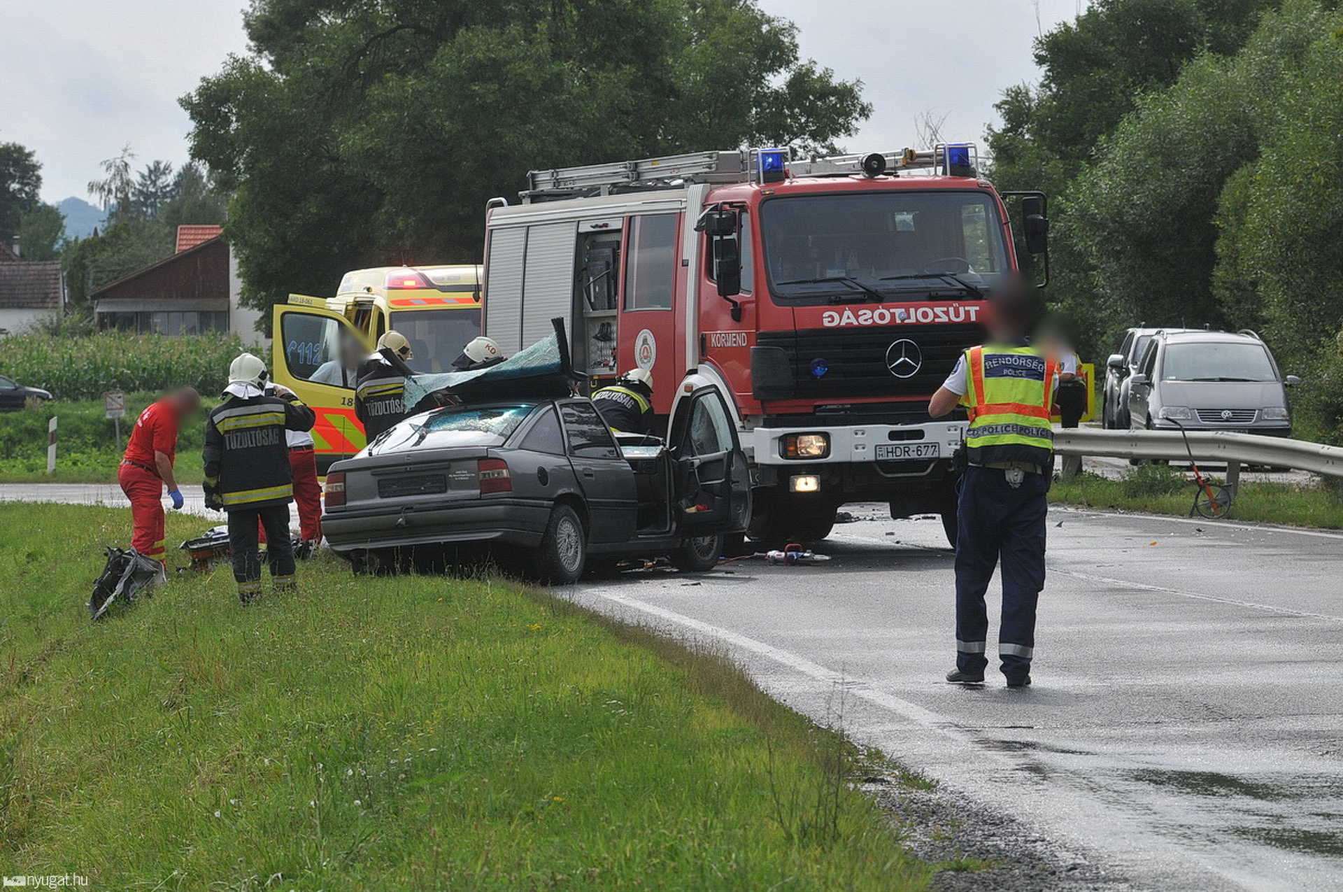 Halálos baleset Szentgotthárdon