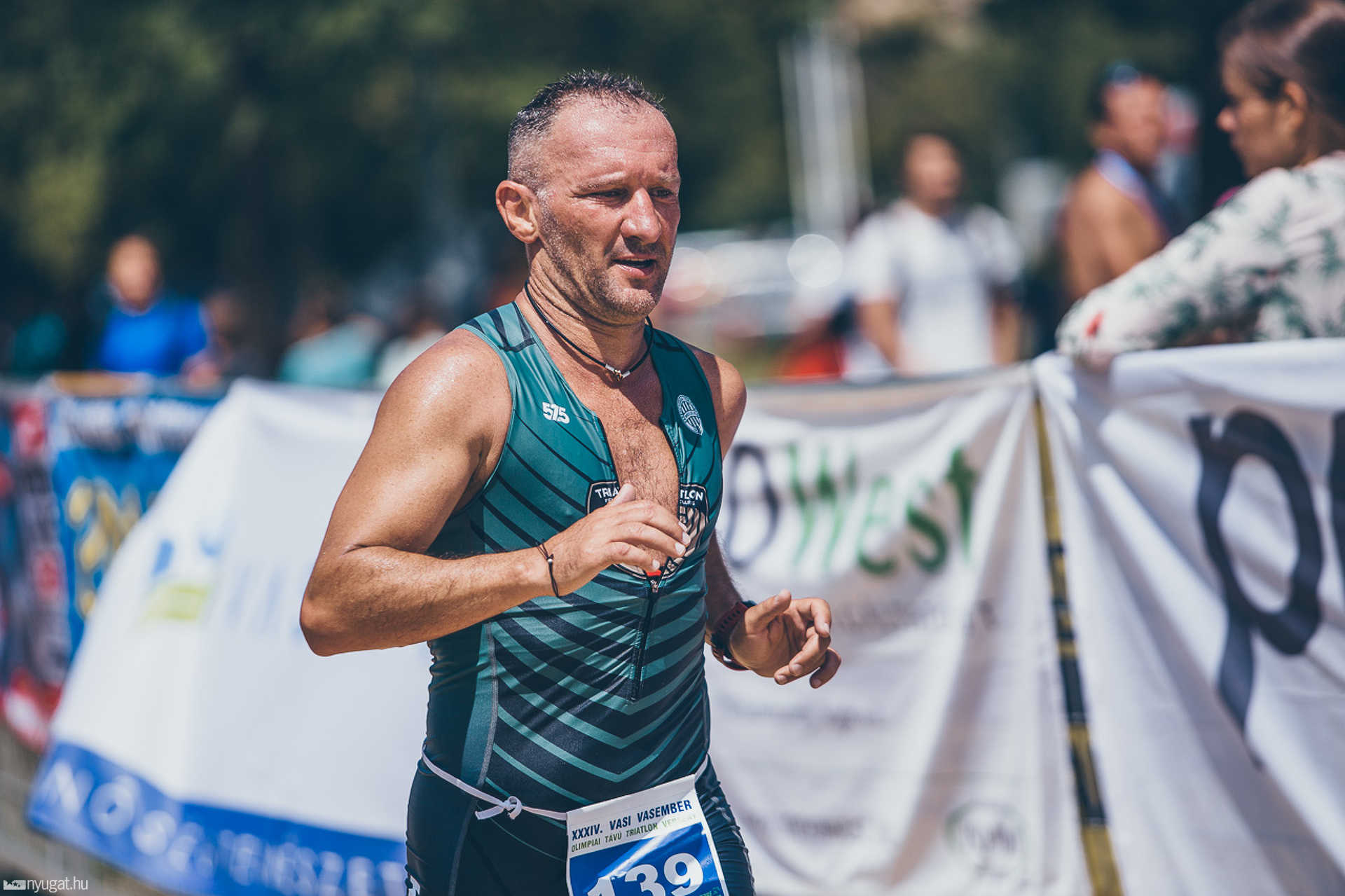34. Vasi Vasember olimpiai távú triatlonverseny