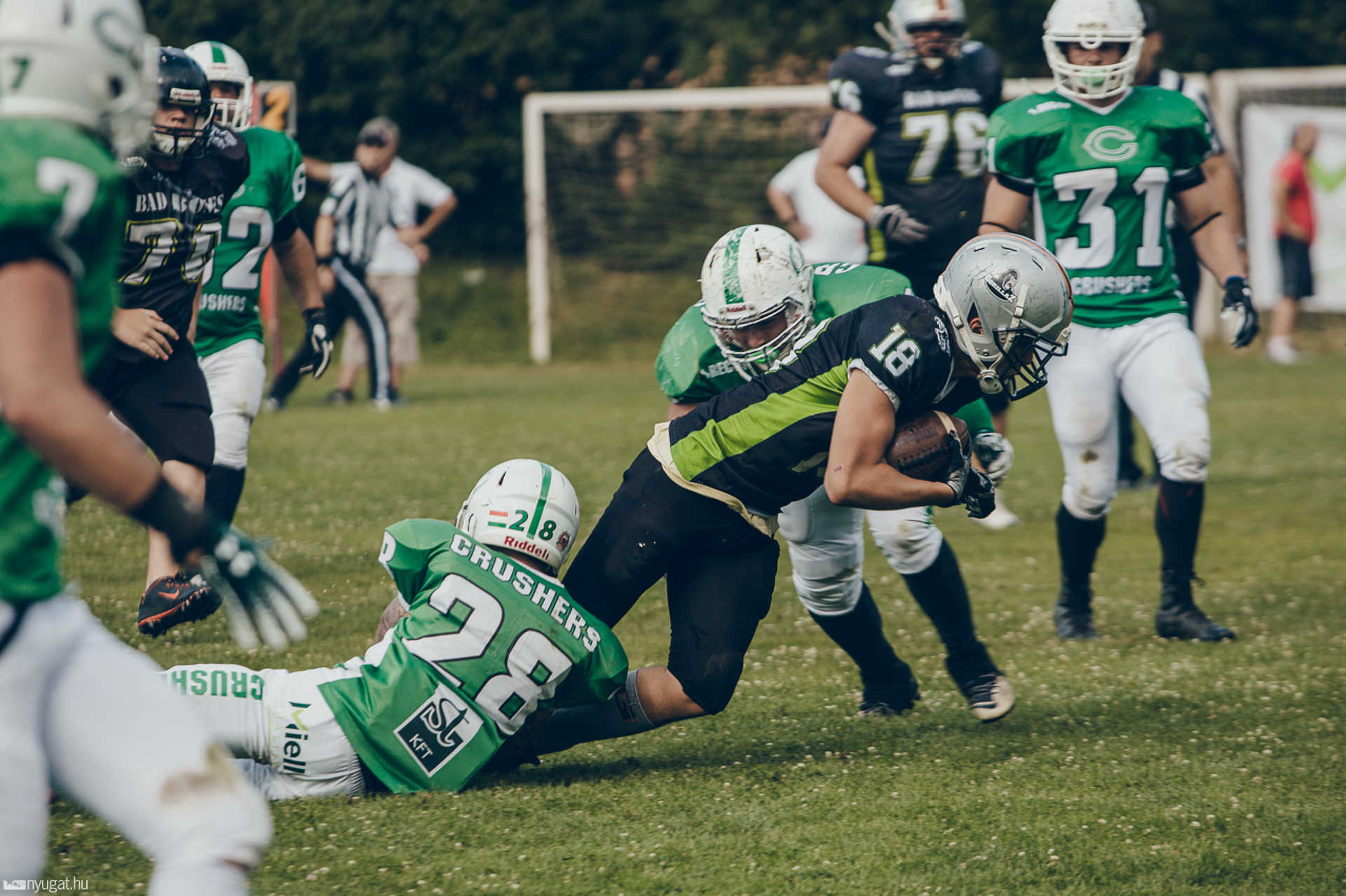Pannon Bowl-győztes a Szombathely Crushers