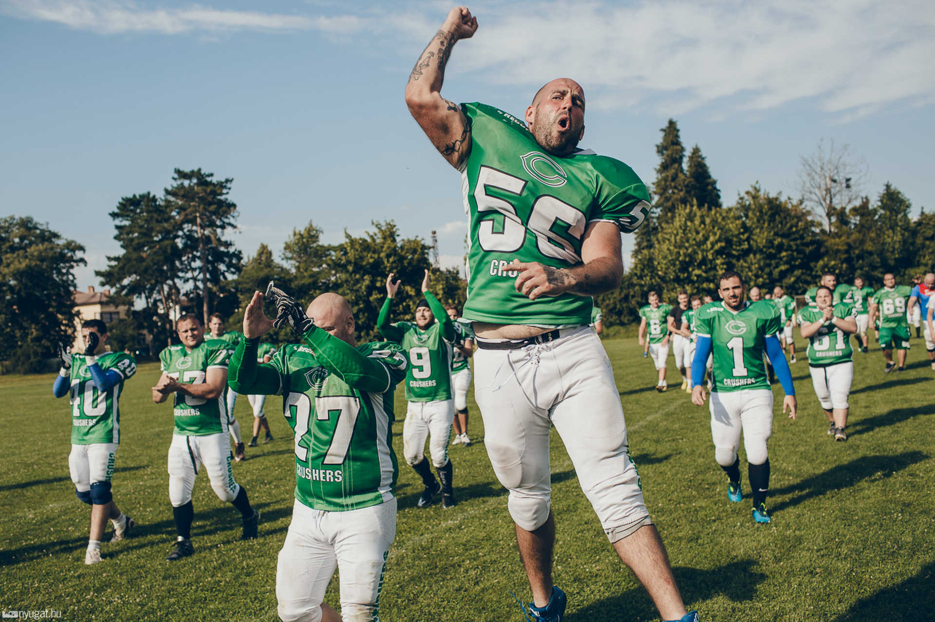 Pannon Bowl-győztes a Szombathely Crushers