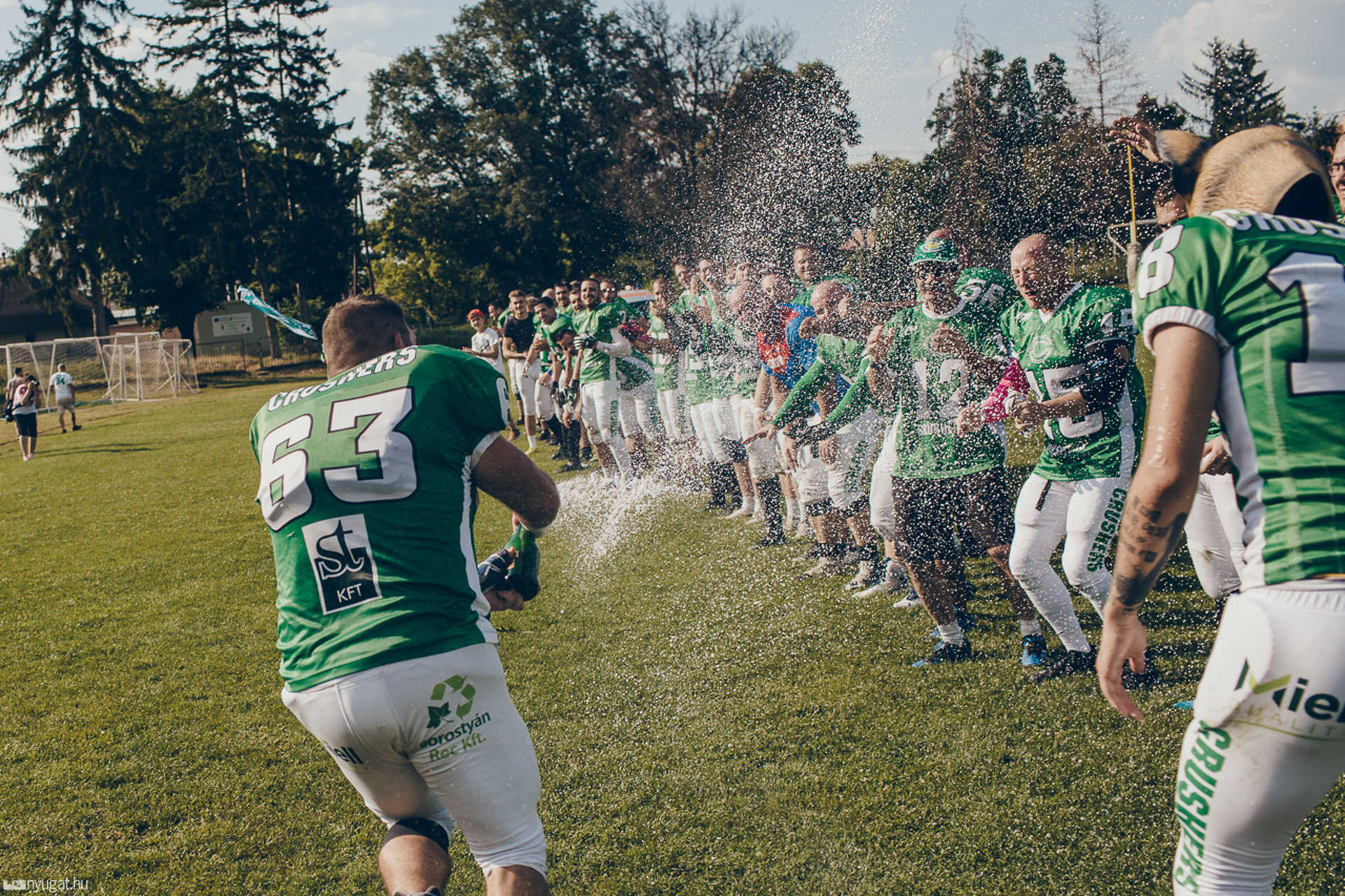 Pannon Bowl-győztes a Szombathely Crushers