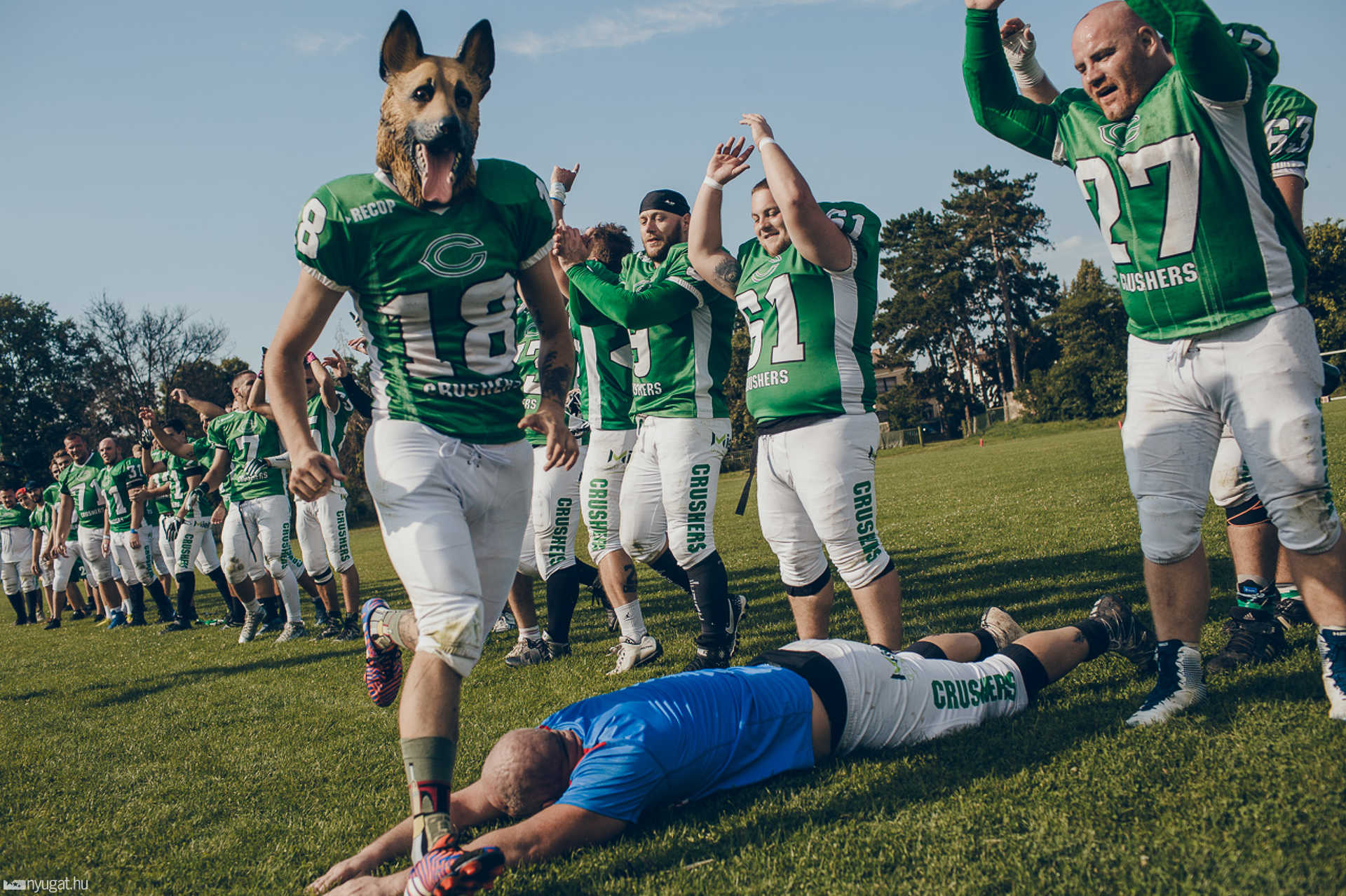 Pannon Bowl-győztes a Szombathely Crushers