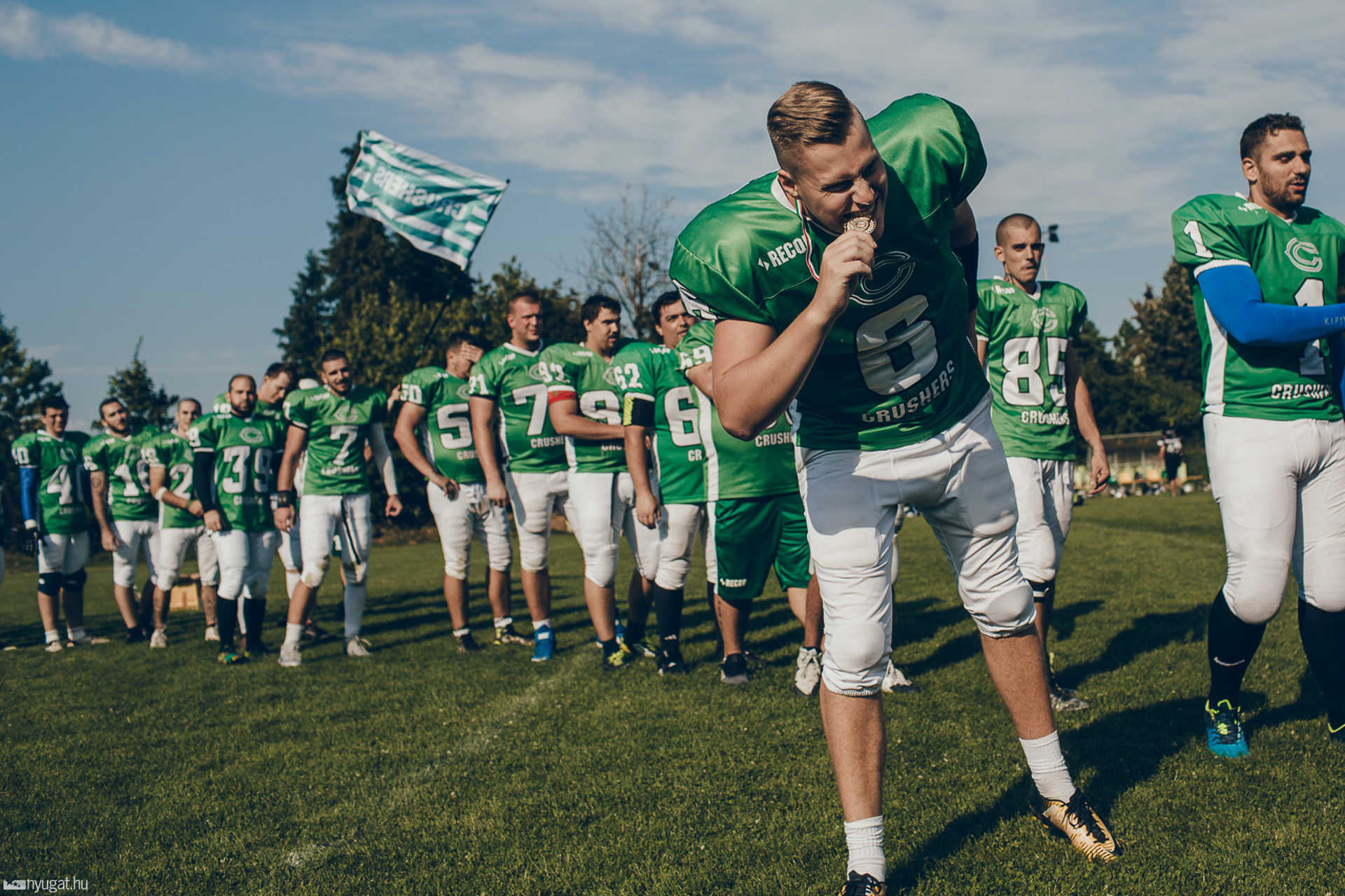 Pannon Bowl-győztes a Szombathely Crushers