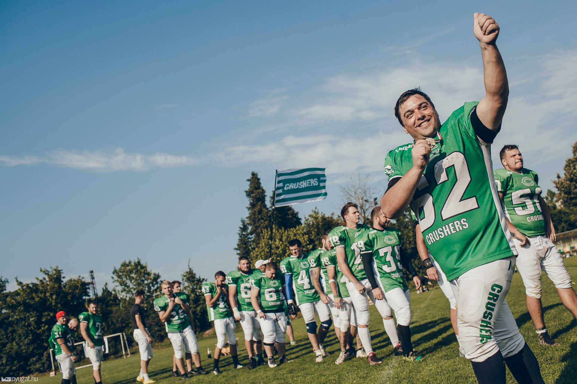Pannon Bowl-győztes a Szombathely Crushers