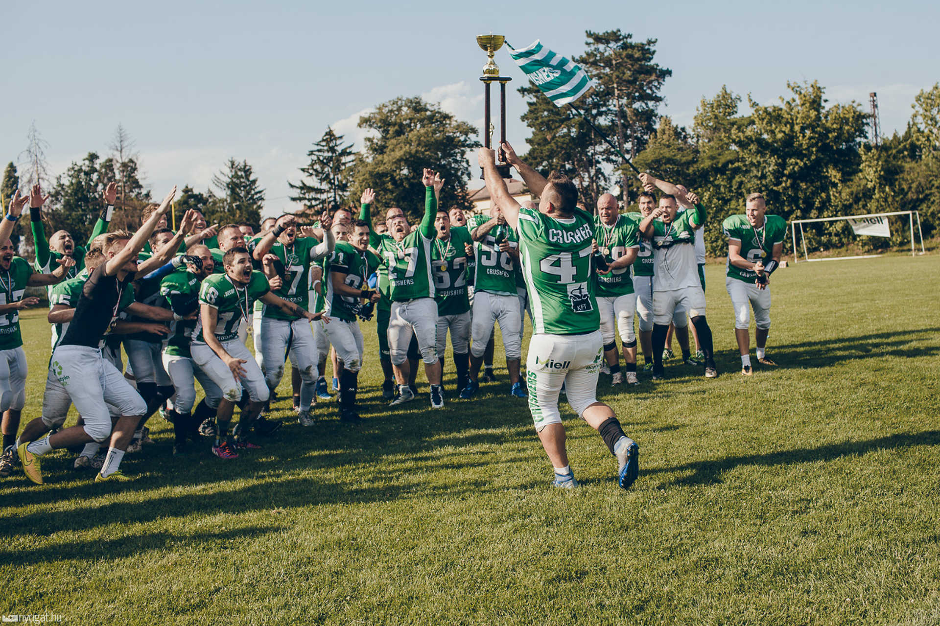 Pannon Bowl-győztes a Szombathely Crushers