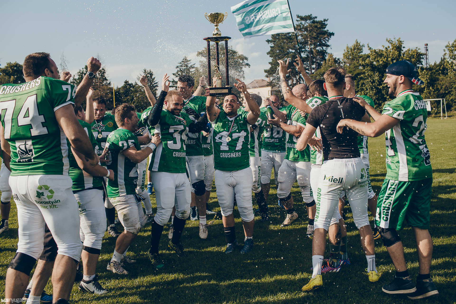 Pannon Bowl-győztes a Szombathely Crushers