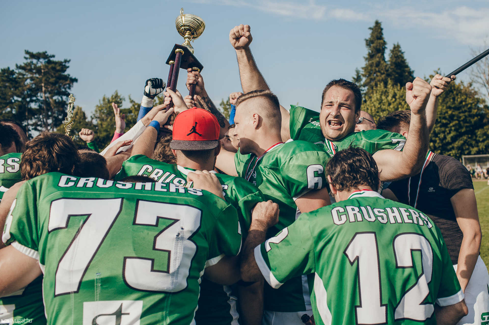 Pannon Bowl-győztes a Szombathely Crushers