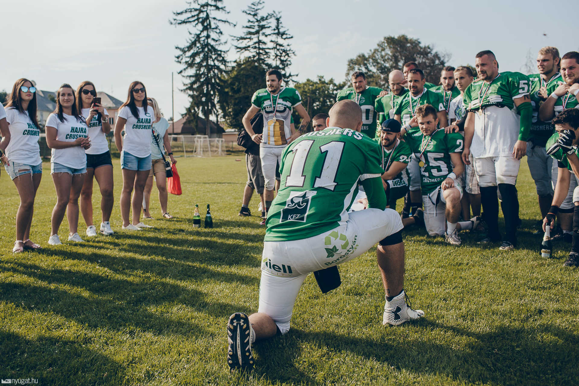 Pannon Bowl-győztes a Szombathely Crushers