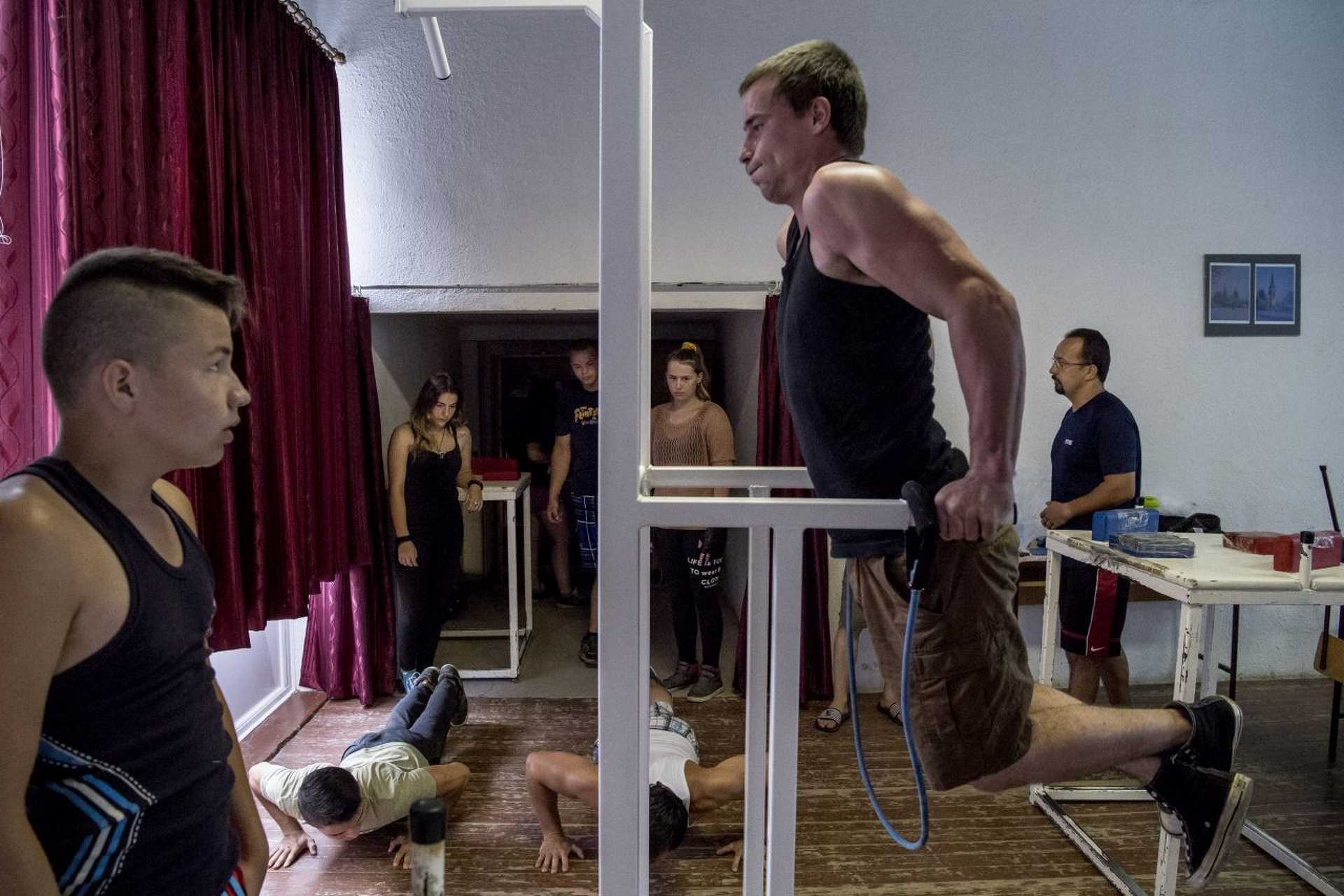 Erősember verseny Kadarkúton 