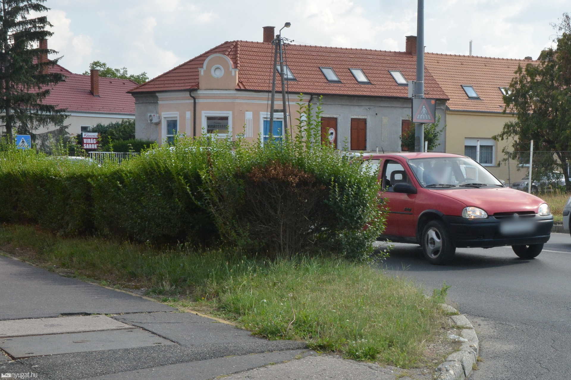 Anyagi káros baleset a 11-es Huszár úton