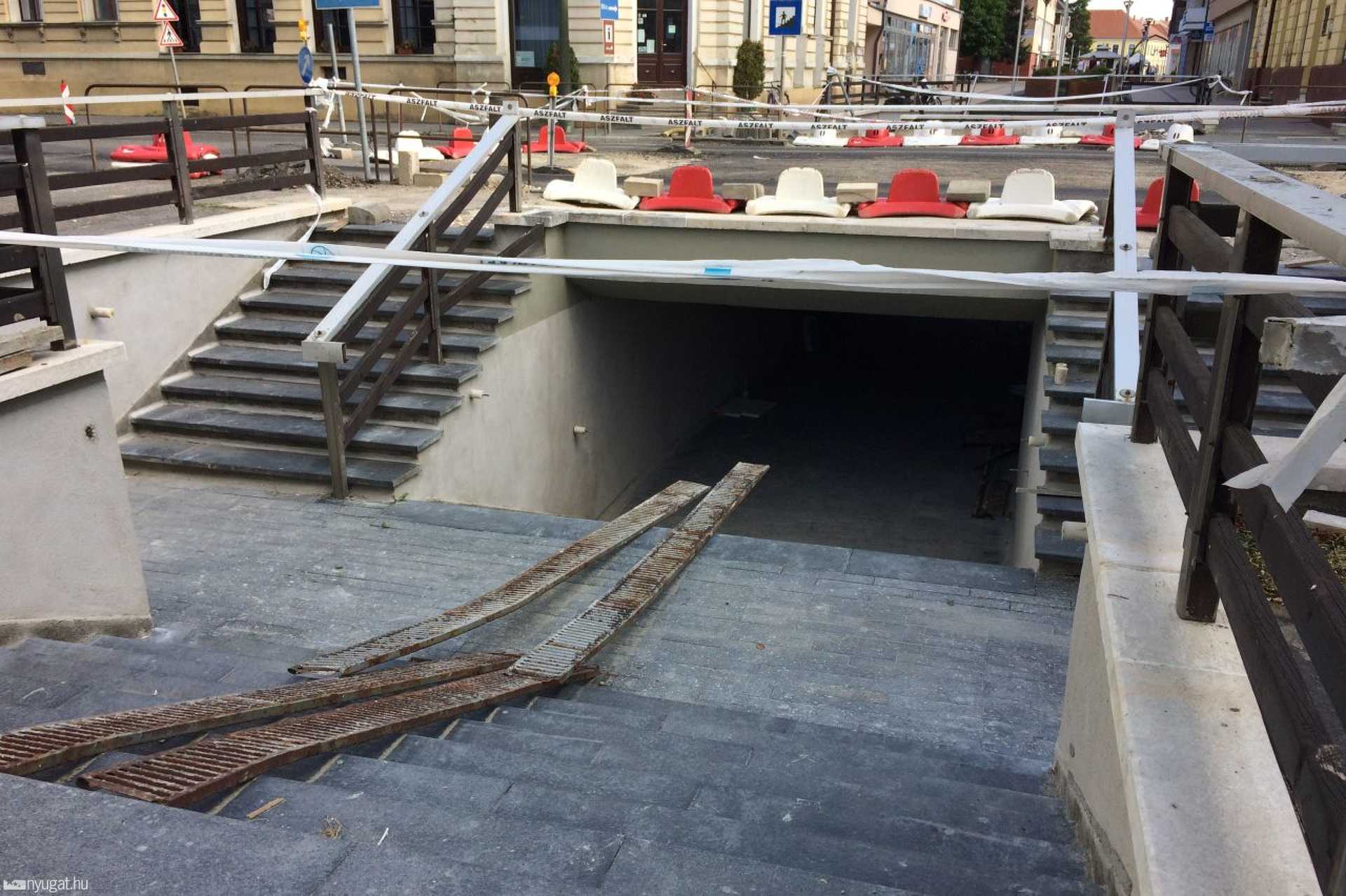 A 8-as főút felújítása Körmenden