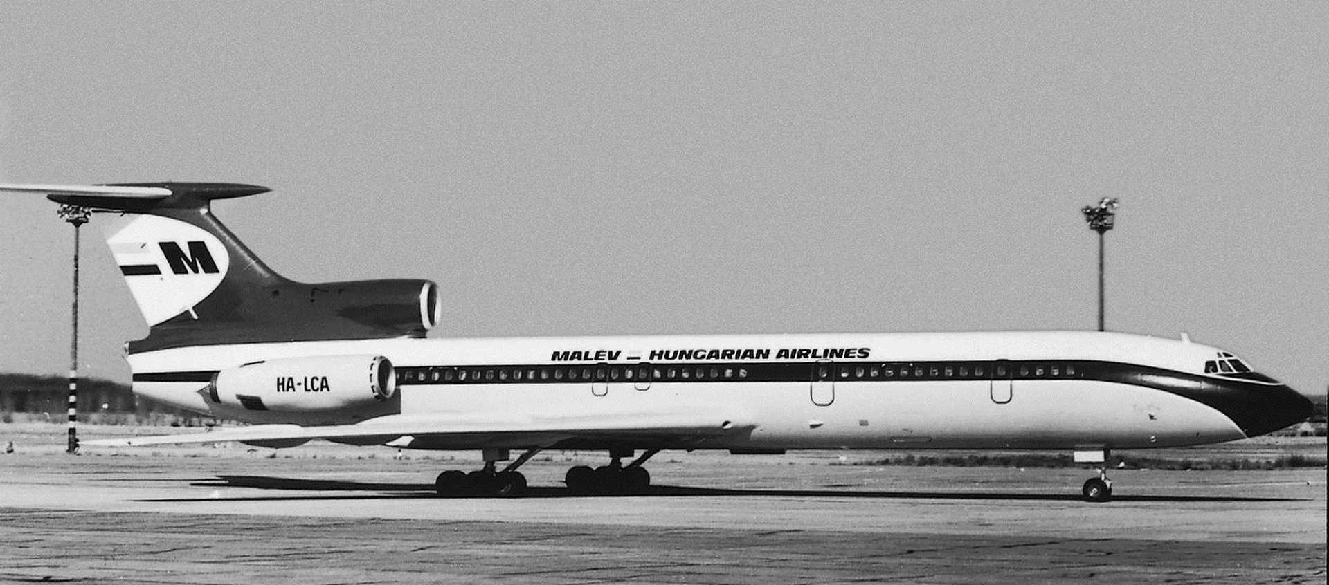 Új külsőt kapott a Malév első Tu-154-es repülőgépe - Az LKK sajtóközleménye 