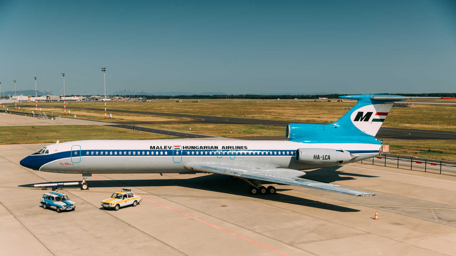 Új külsőt kapott a Malév első Tu-154-es repülőgépe - Az LKK sajtóközleménye 