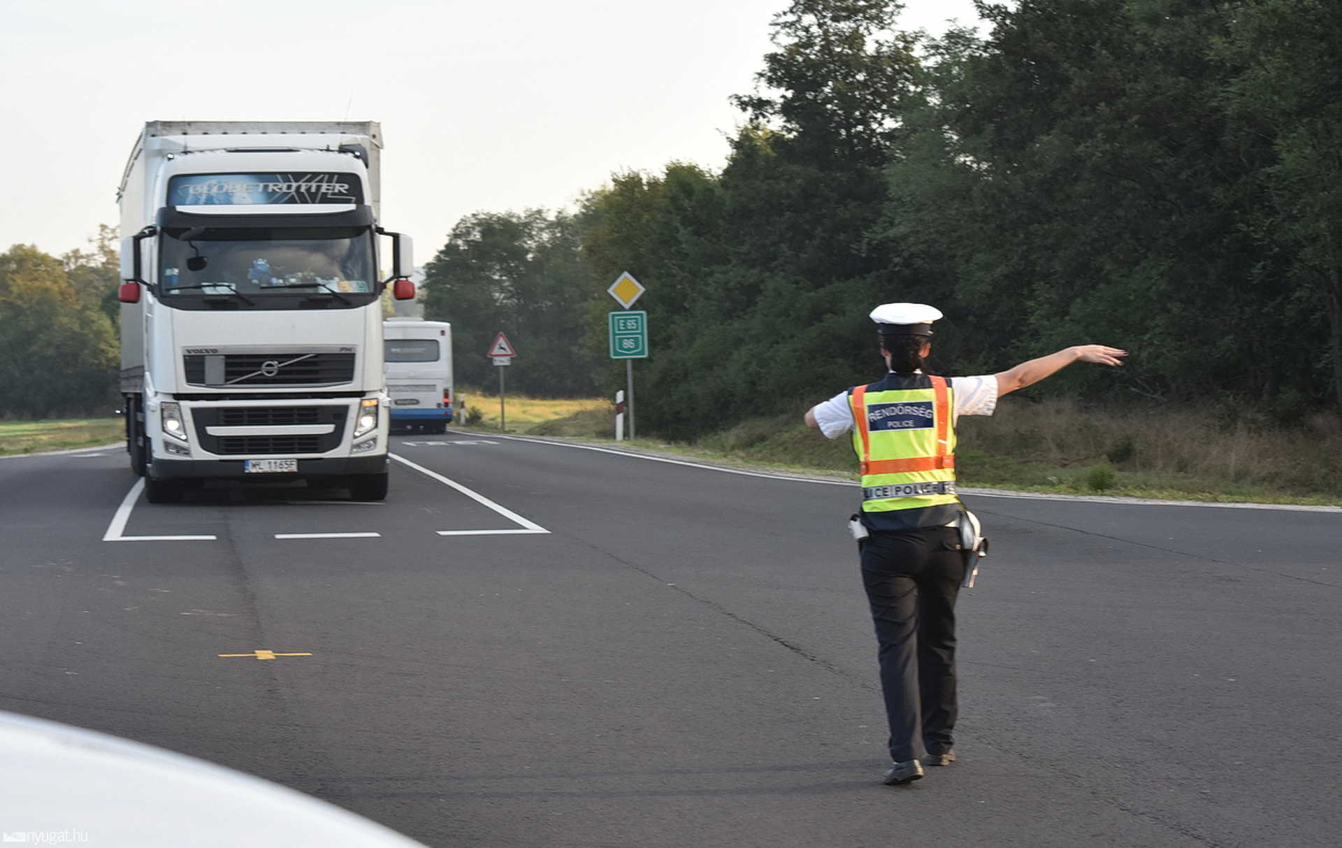 Halálos baleset Kisunyom közelében