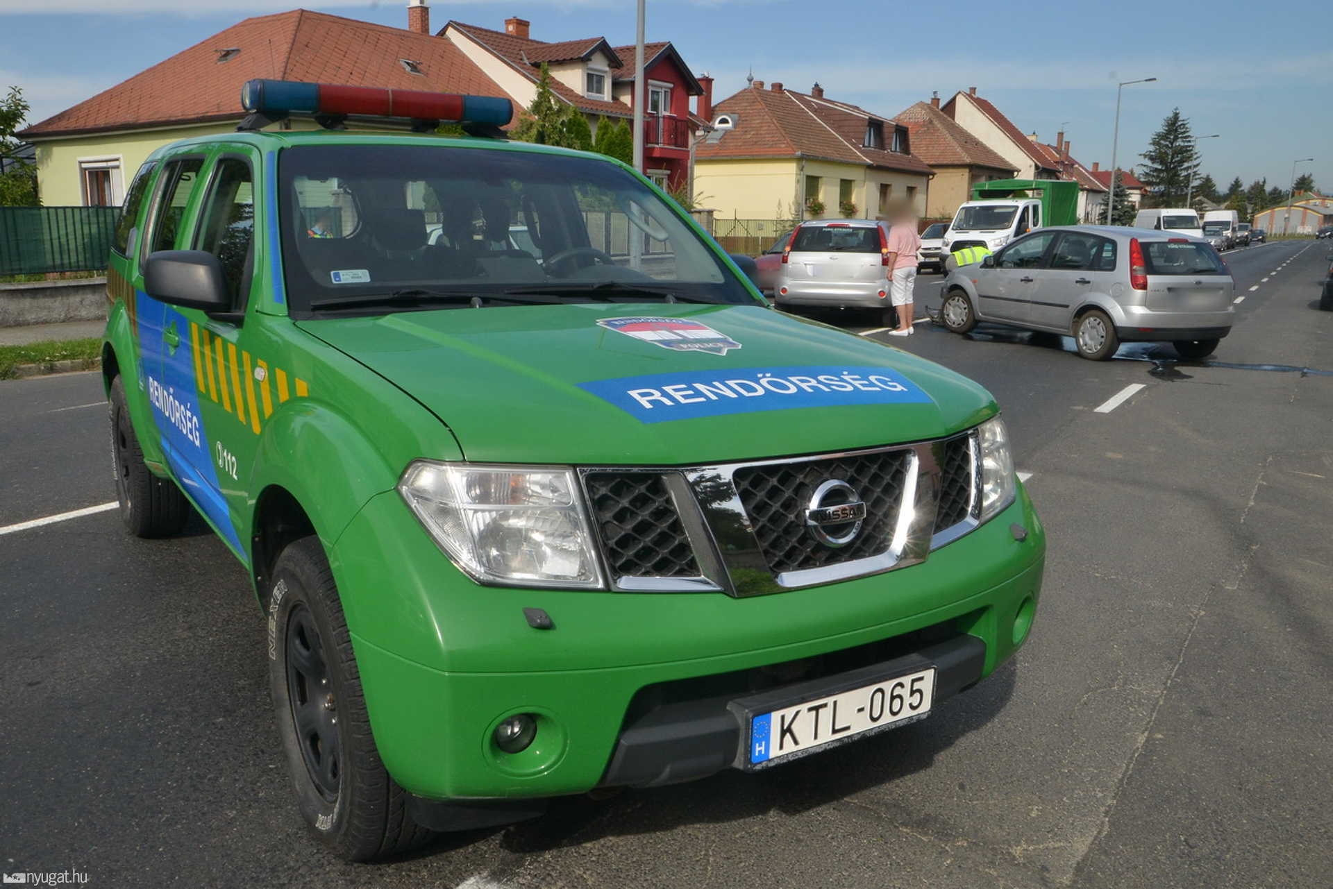 Fordok ütköztek a 11-es huszár úton