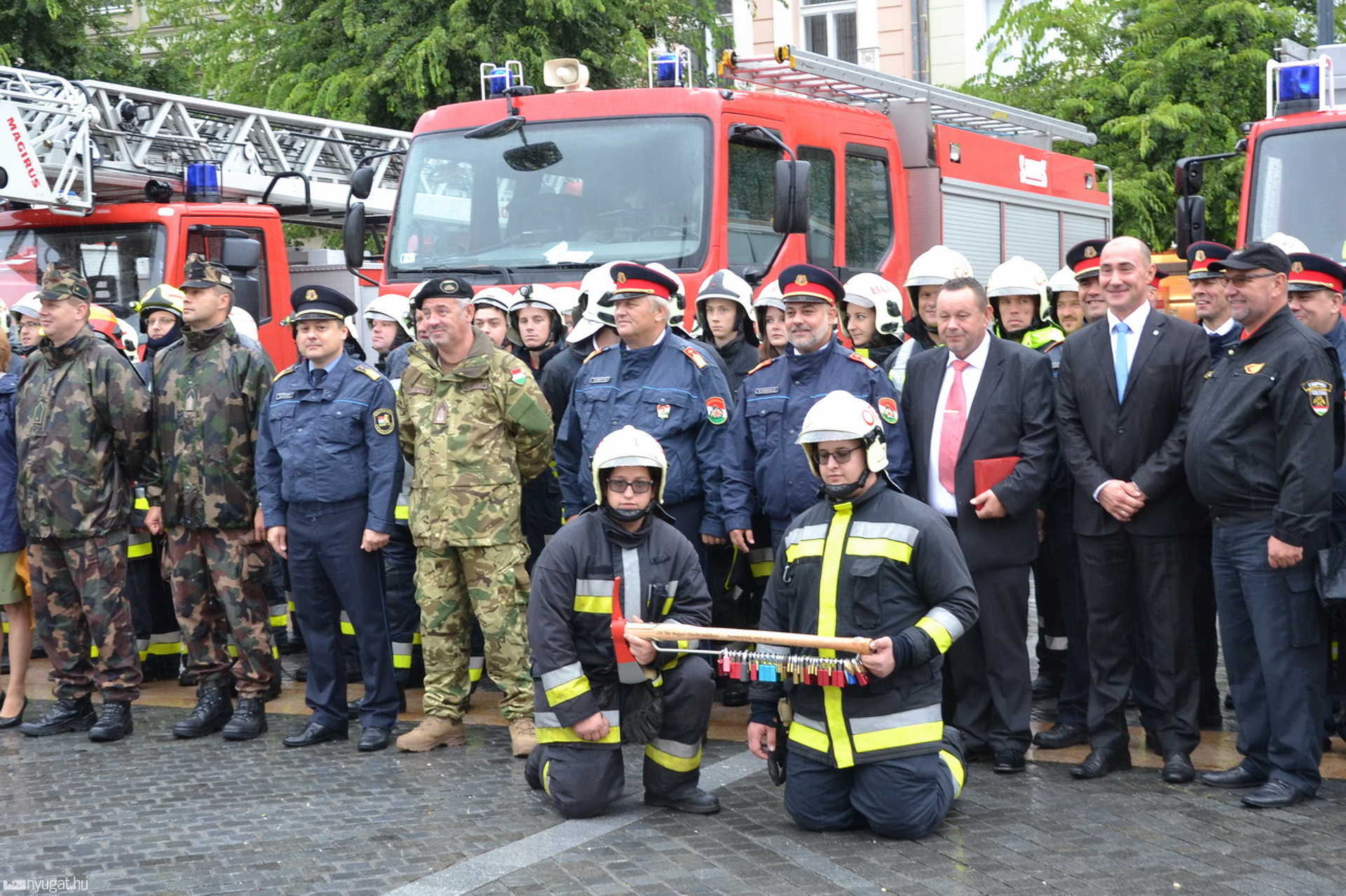Tűzoltótalálkozó Szombathelyen