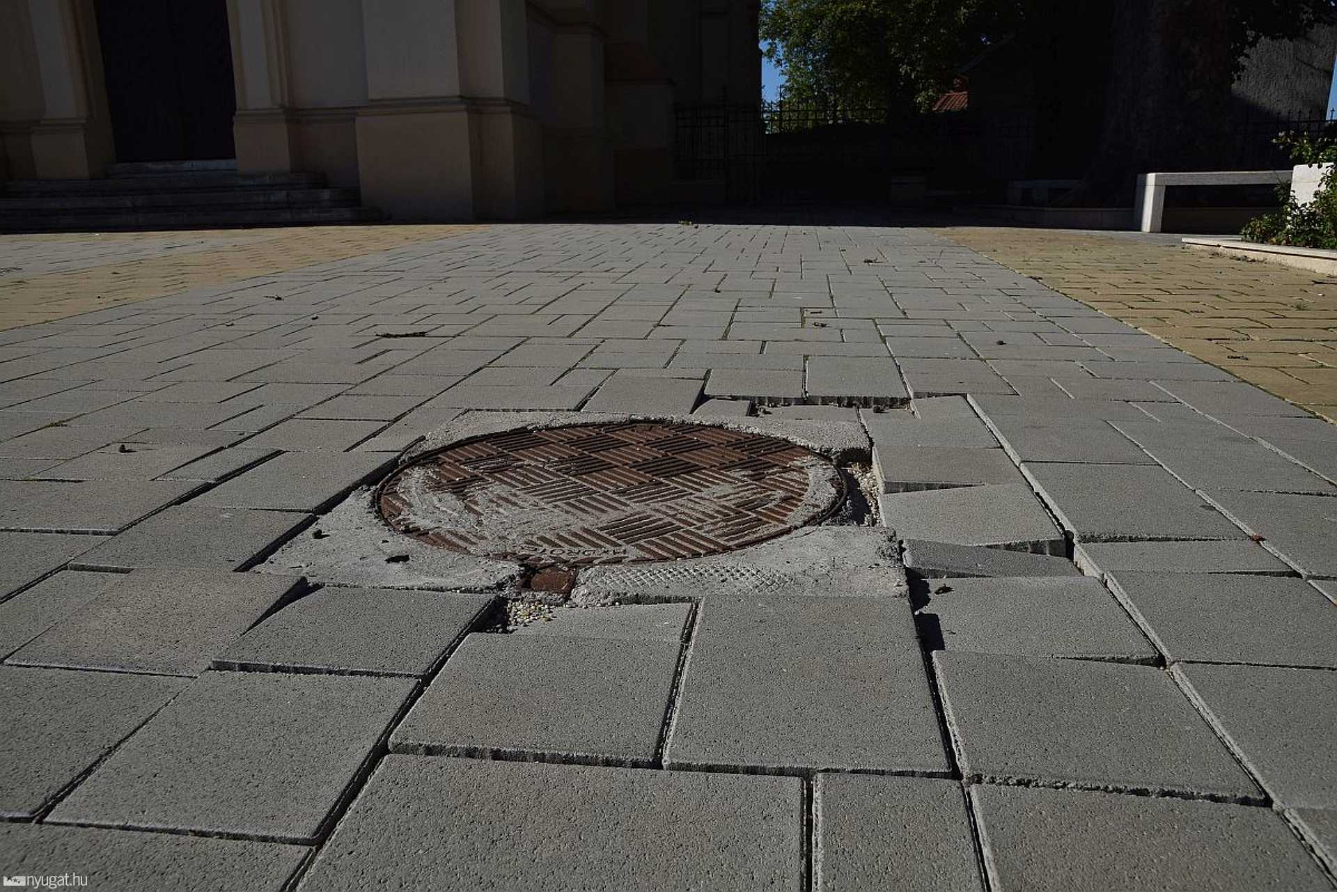Térköves terek Szombathelyen