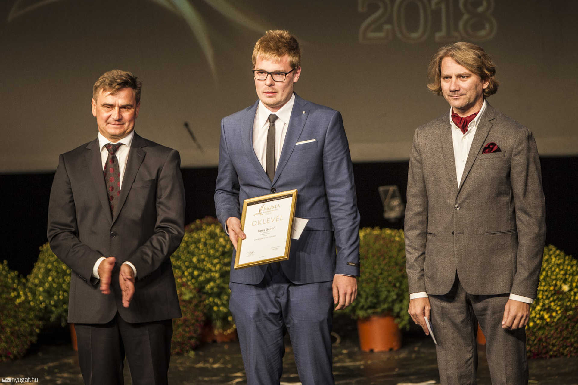 Ifjúsági Prima díjazott: Sípos Gábor
