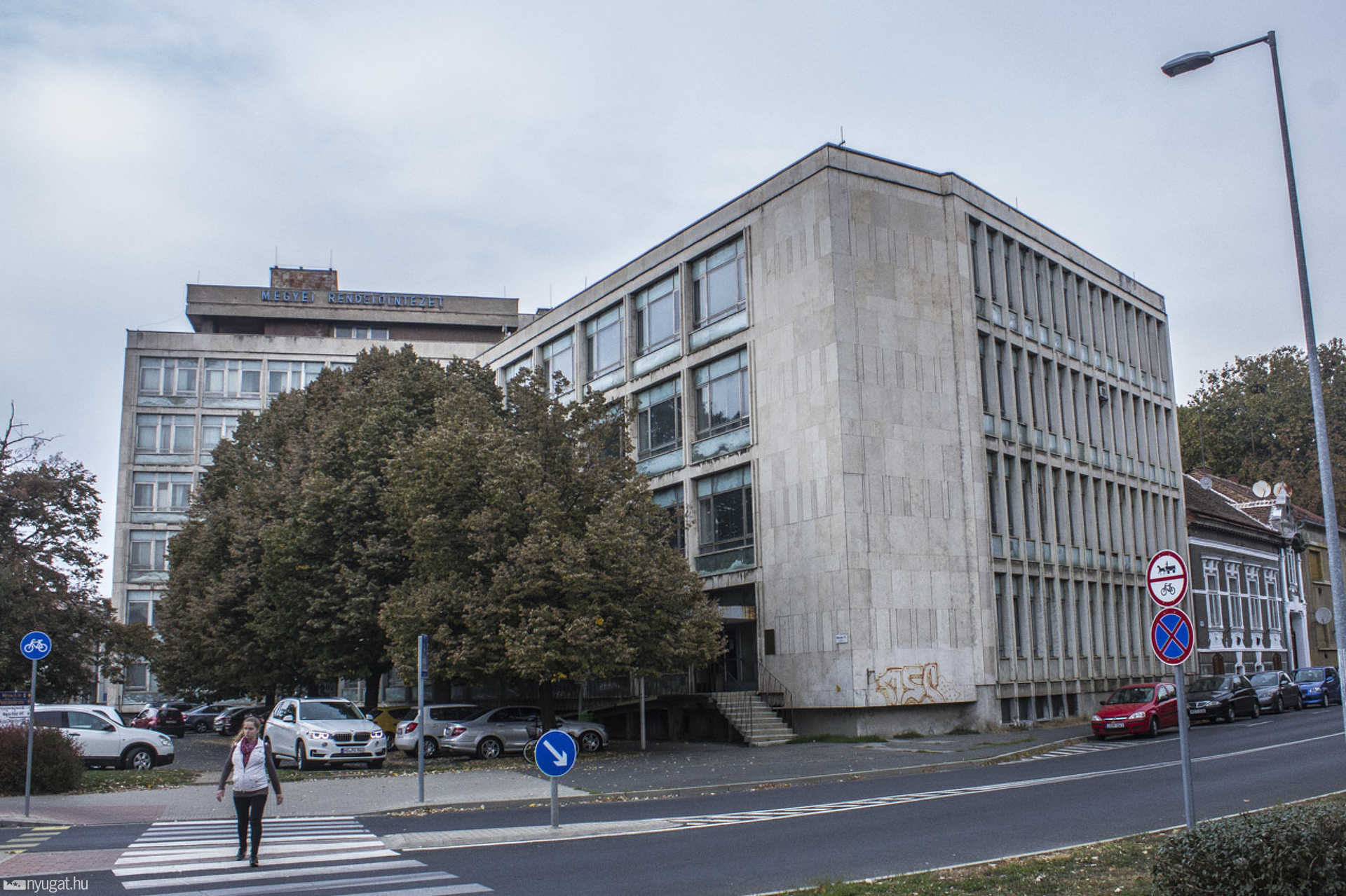 A volt SZTK épülete Szombathelyen 