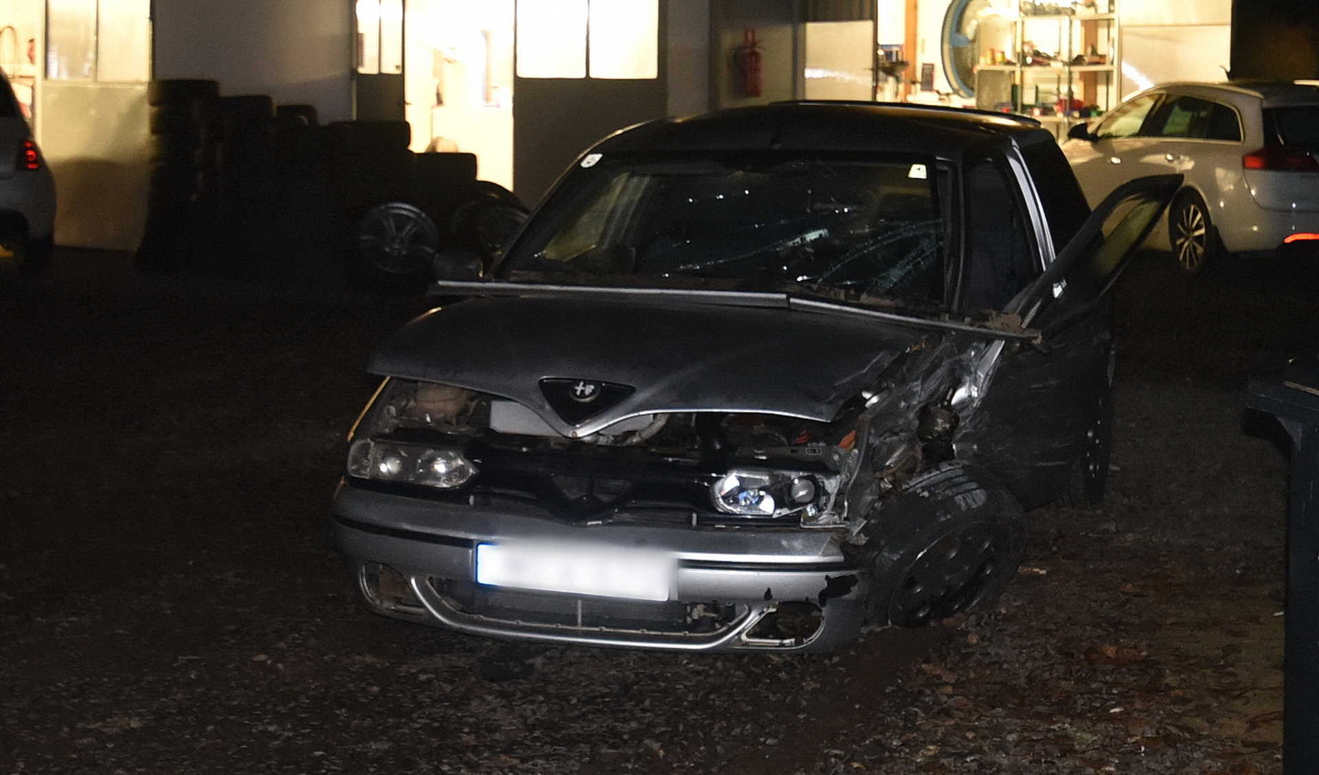 Három autónak ütközött egy VW Szombathelyen