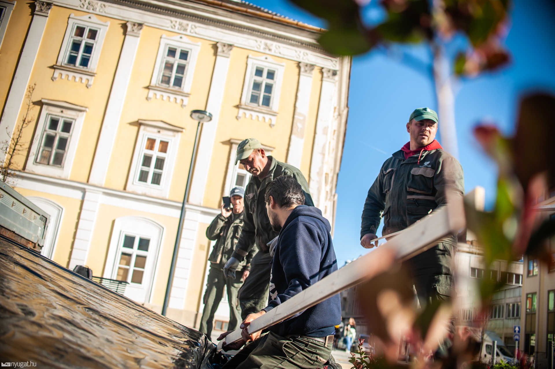 Lefedték a szombathelyi szökőkutakat