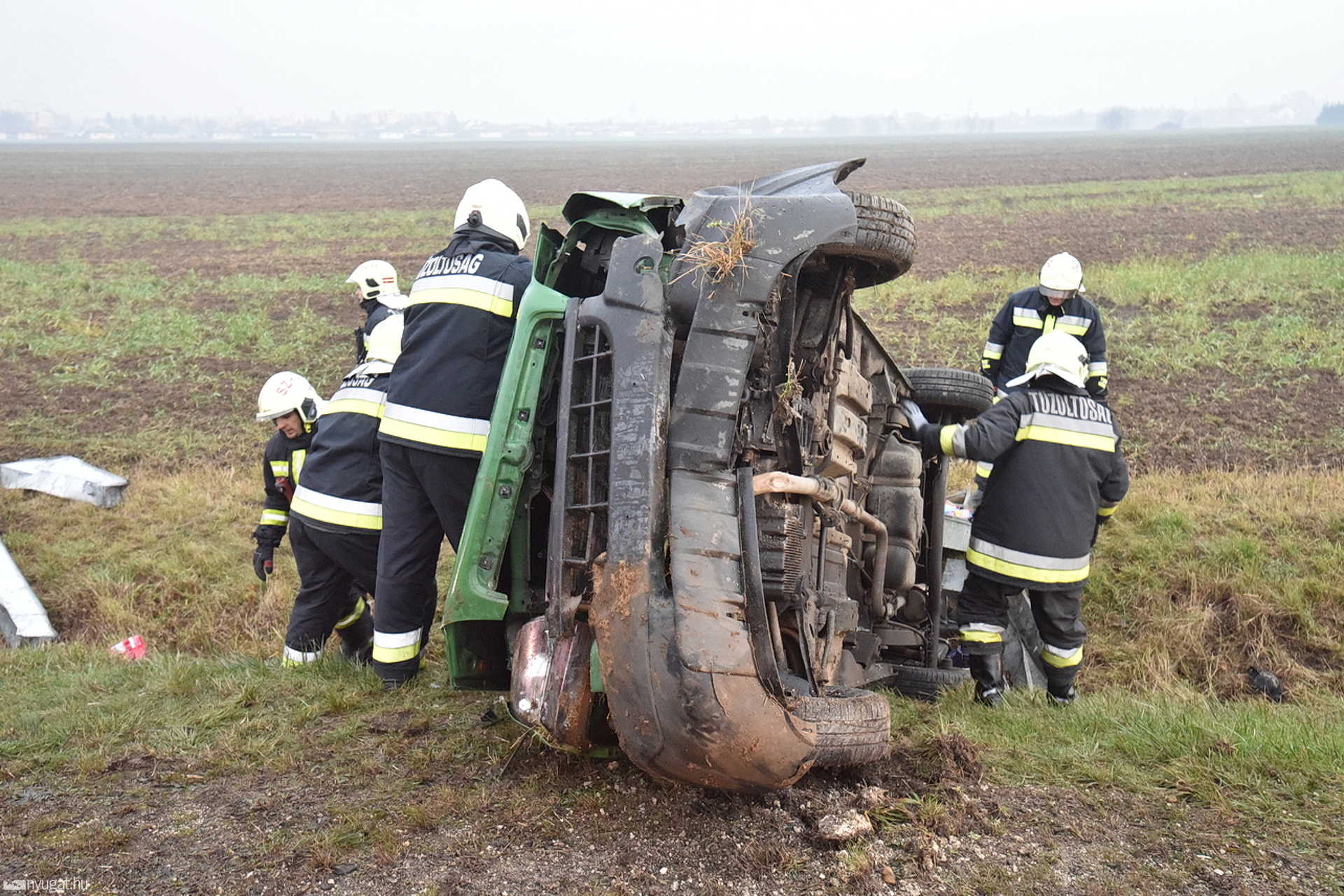 Két autó ütközött a szombathelyi elkerülőn
