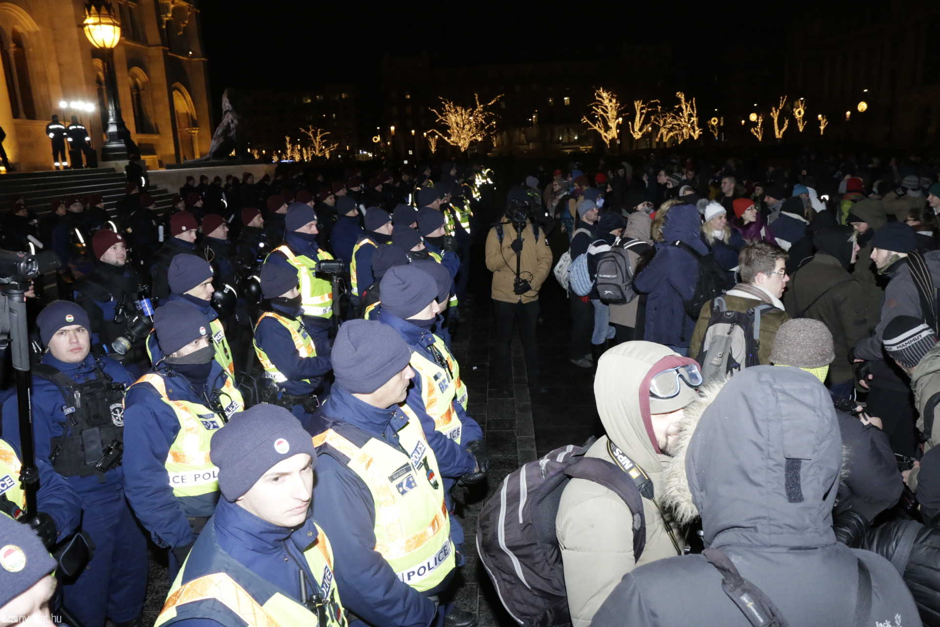 Pénteki tüntetésről 