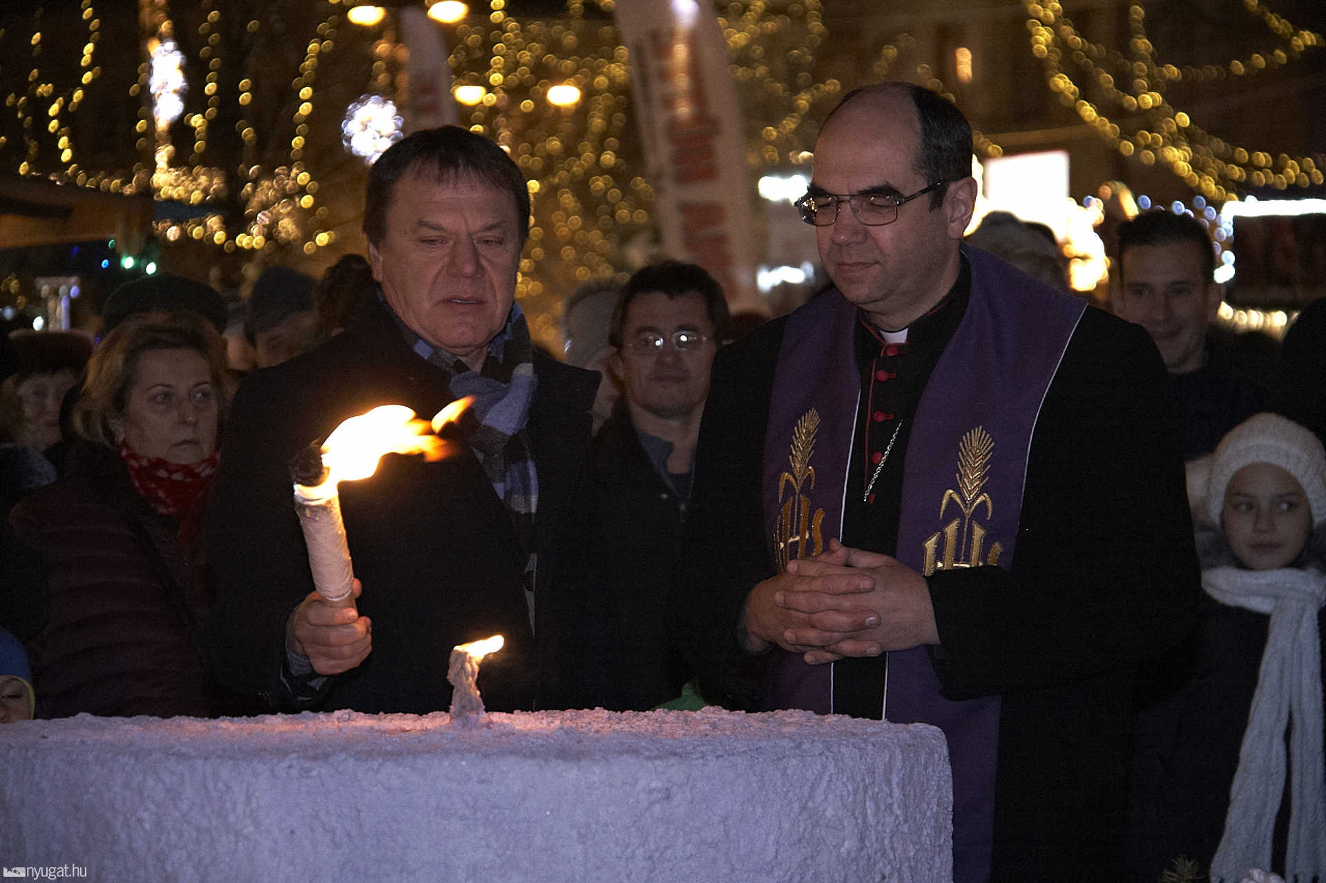 Advent negyedik gyertyája is ég már  
