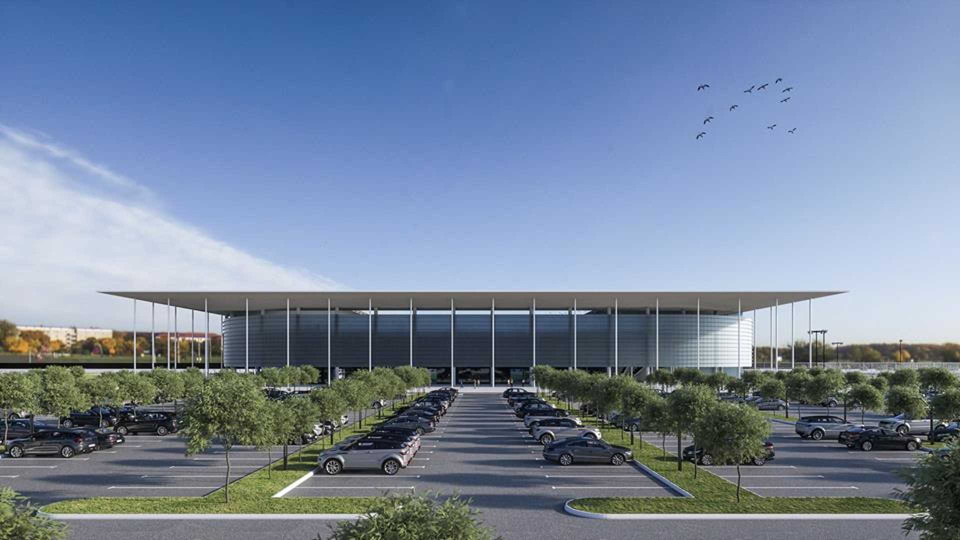 Az új eszéki stadion látványtervei 
