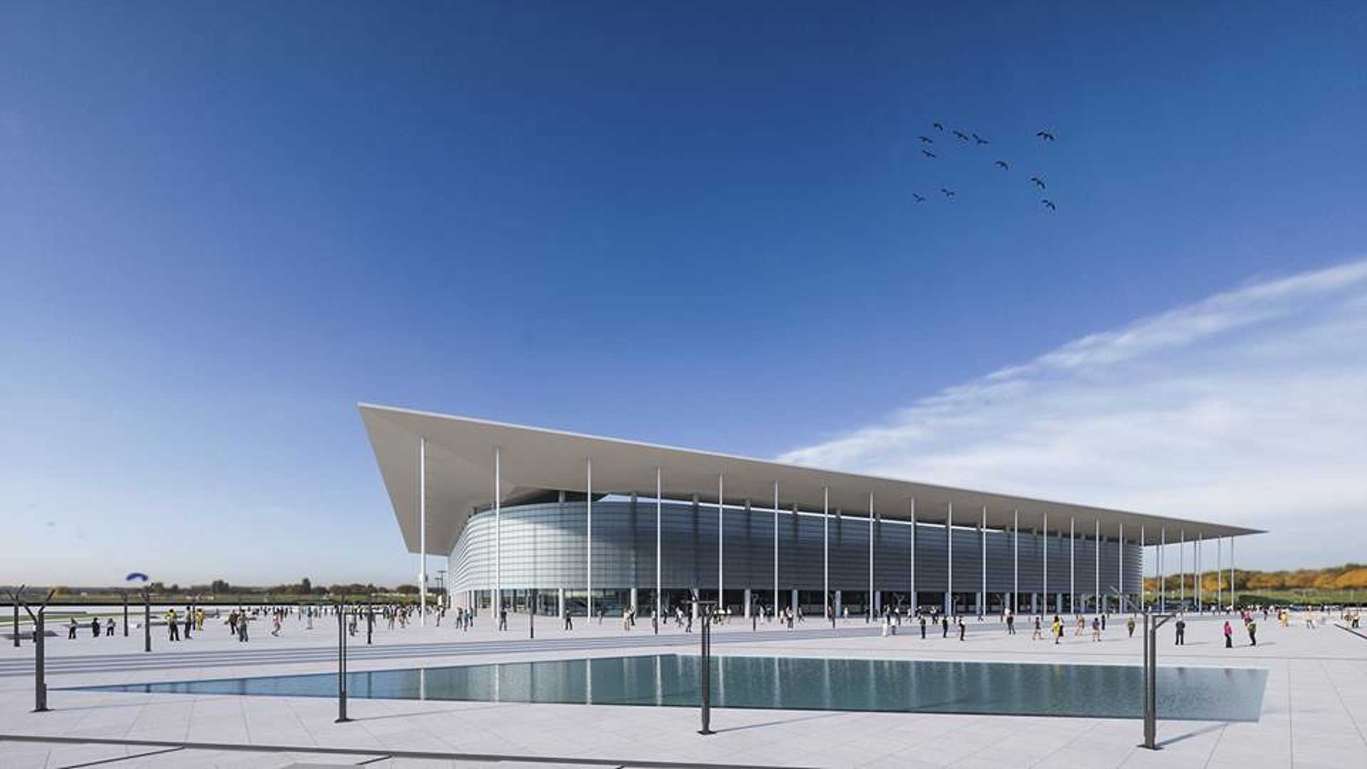 Az új eszéki stadion látványtervei 