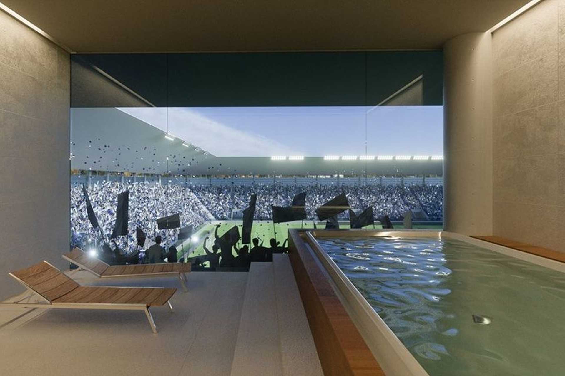 Az új eszéki stadion látványtervei 