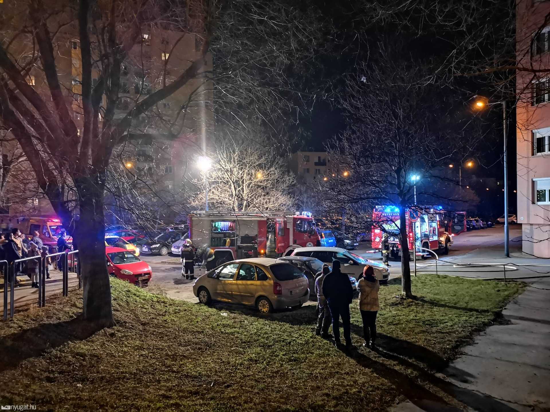 Tűz a Szent Gellért utcában