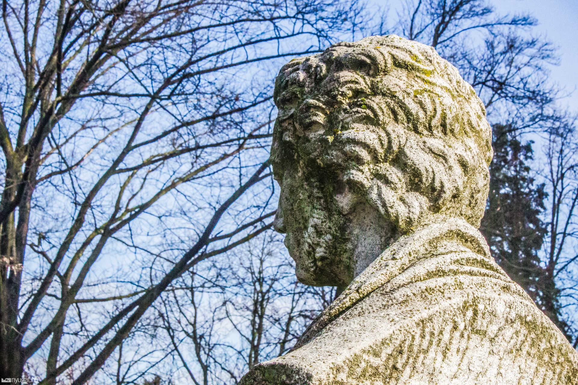Napos, színes Gayer és Brenner park, Jeges utak