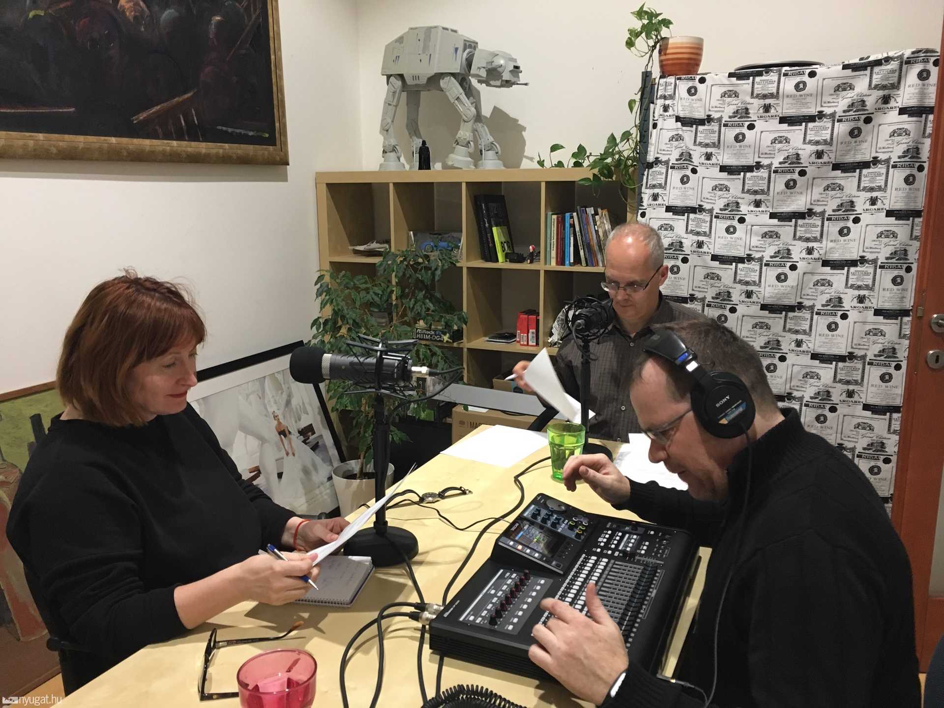 Podcast Ronár Gyöngyivel és Vágvölgyi Andrással 
