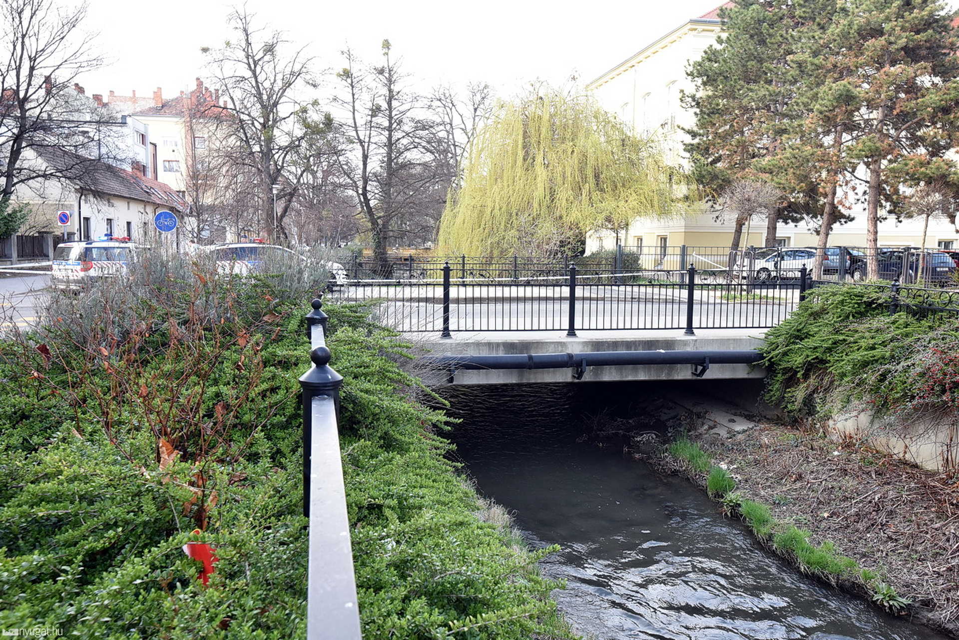 Holttestet találtak a szombathelyi Gyöngyös hídja alatt