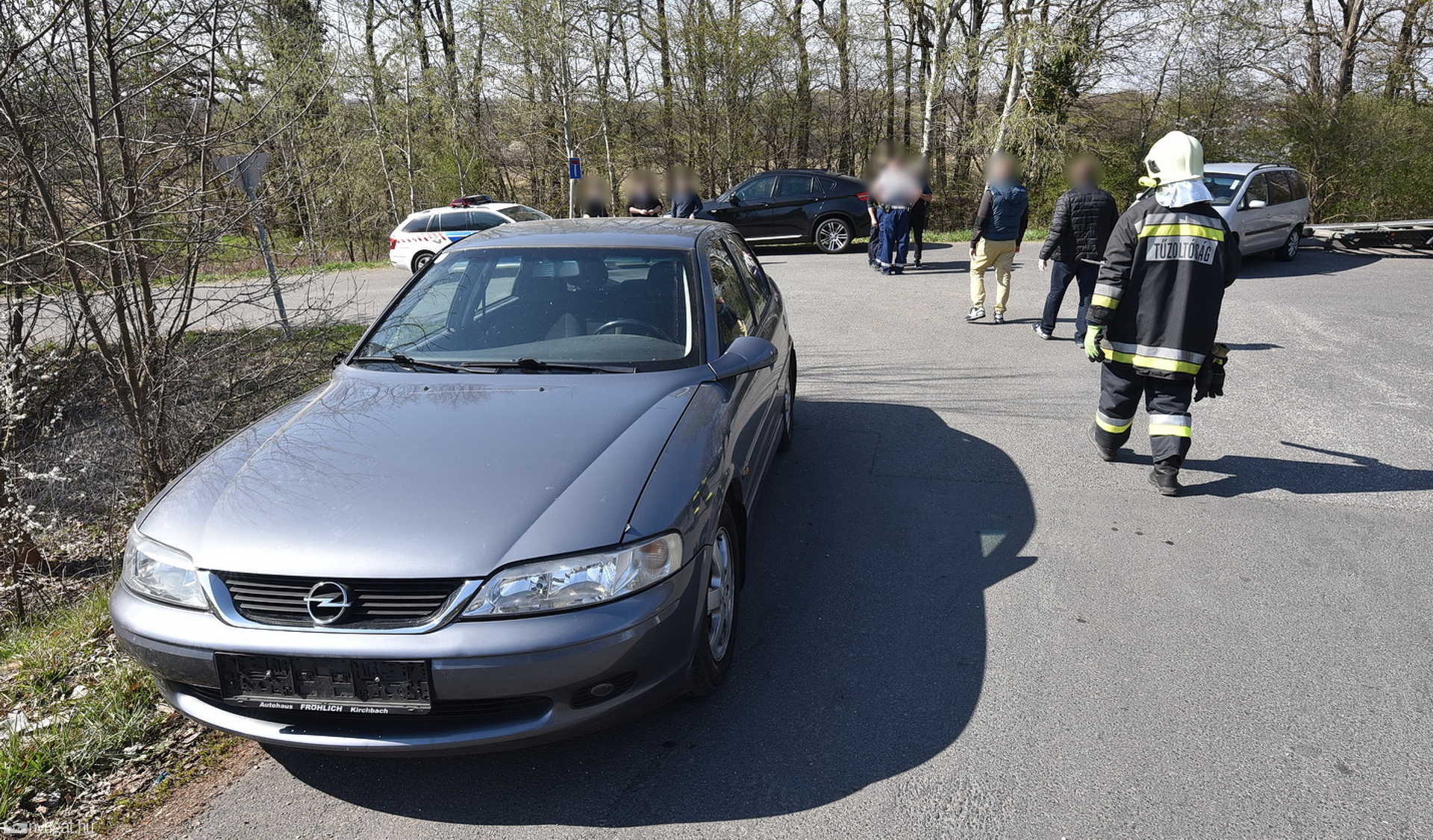 Árokba csapódott egy Audi Vasvárnál