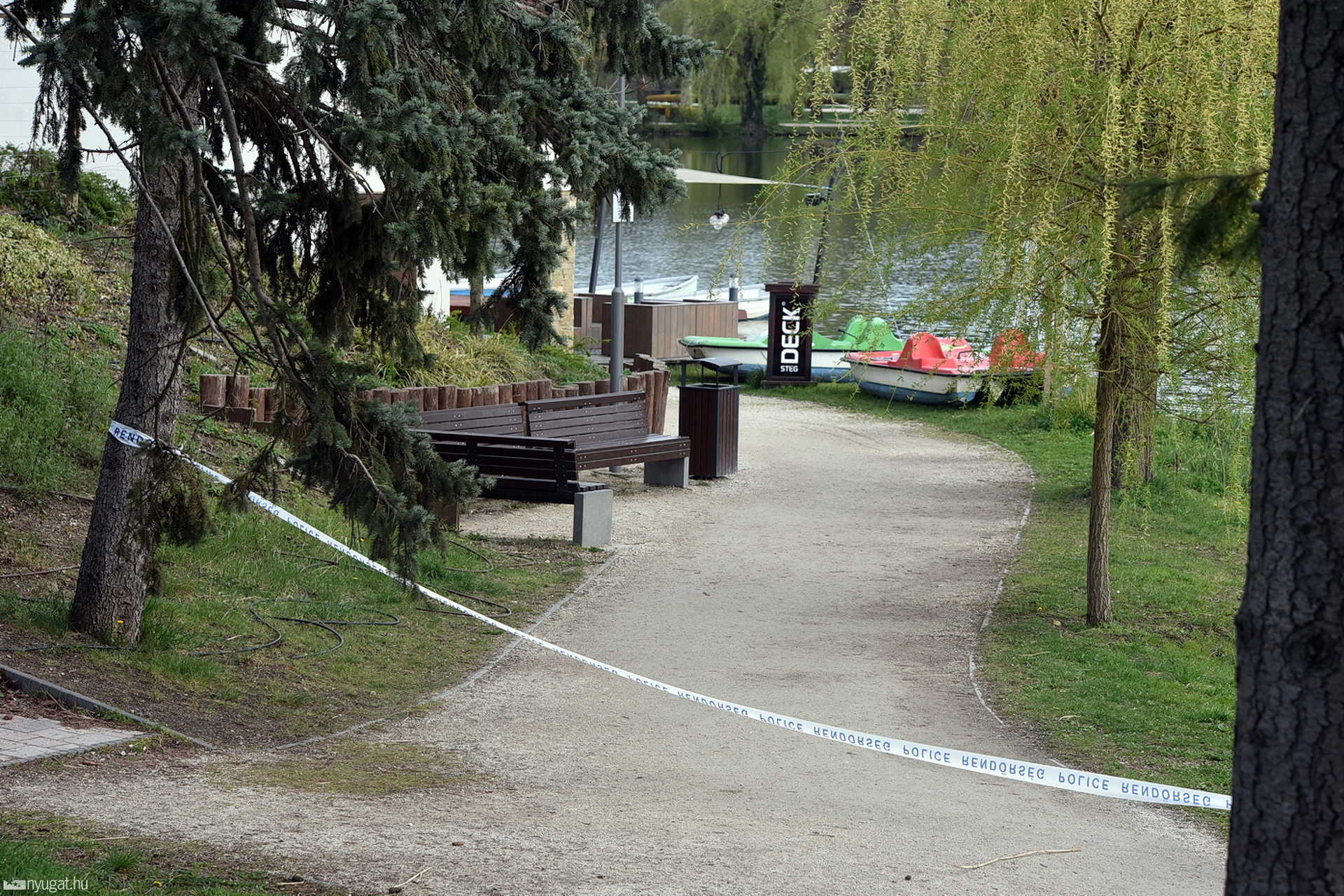 Holttestet találtak a Csónakázótóban