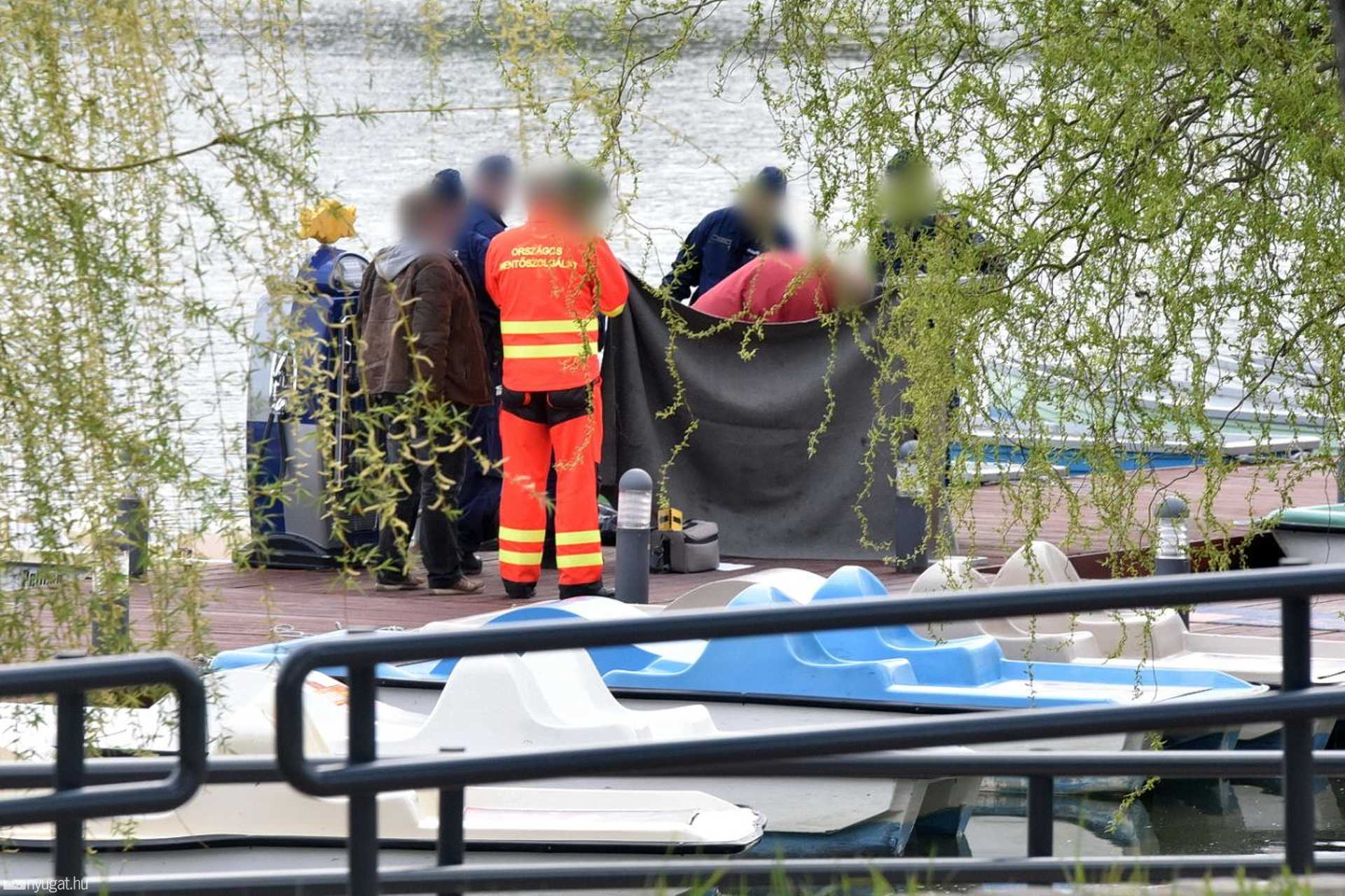 Holttestet találtak a Csónakázótóban