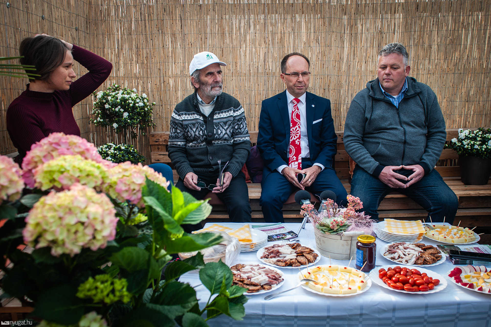 Herényi virágút sajtótájékoztató