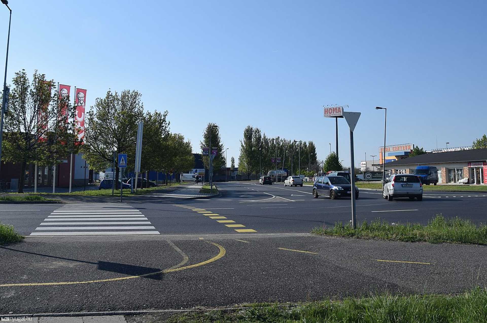 Zanati út: új közlekedési lámpák lesznek a Tescónál