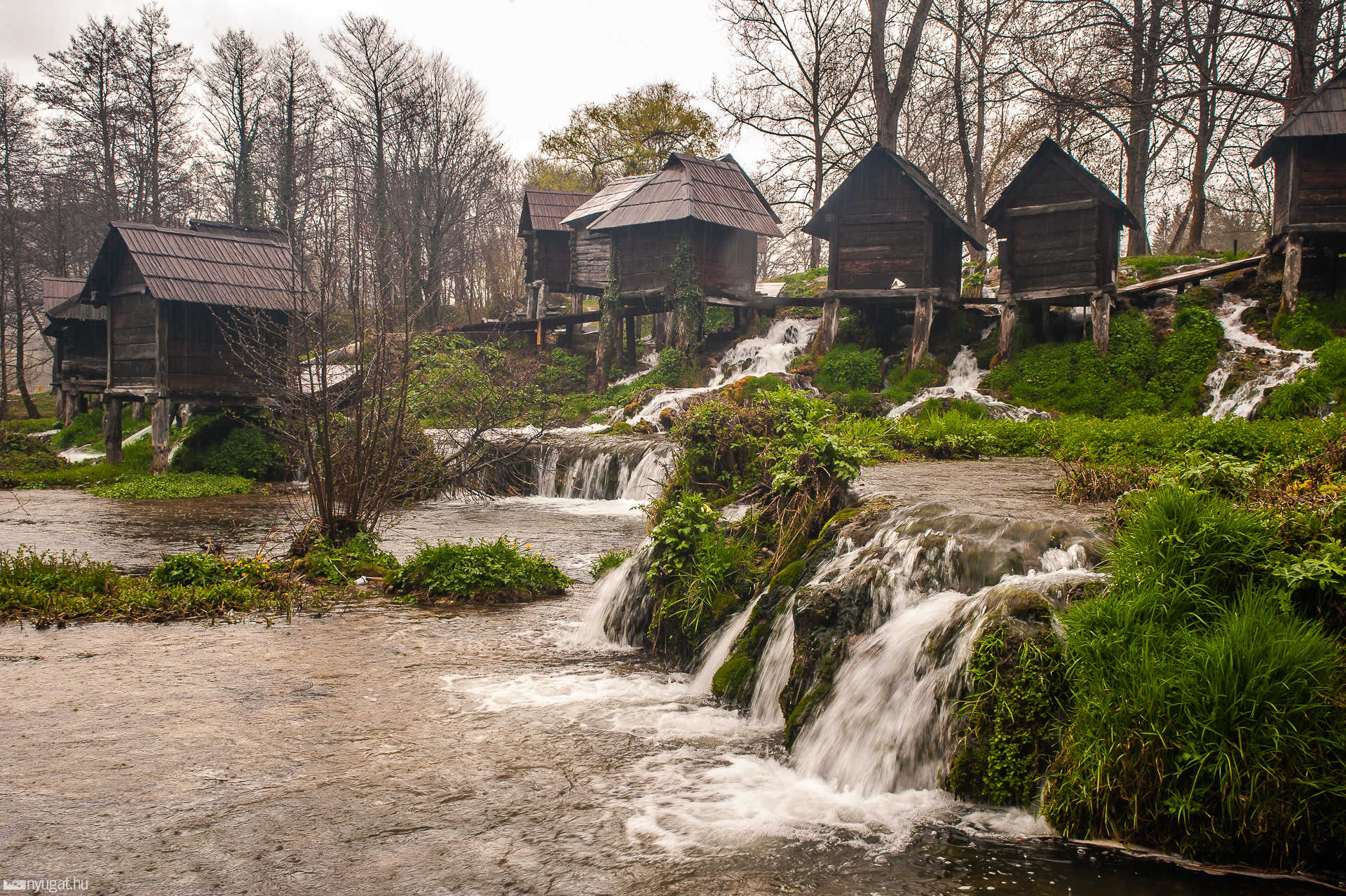 Jajce vízimalmok