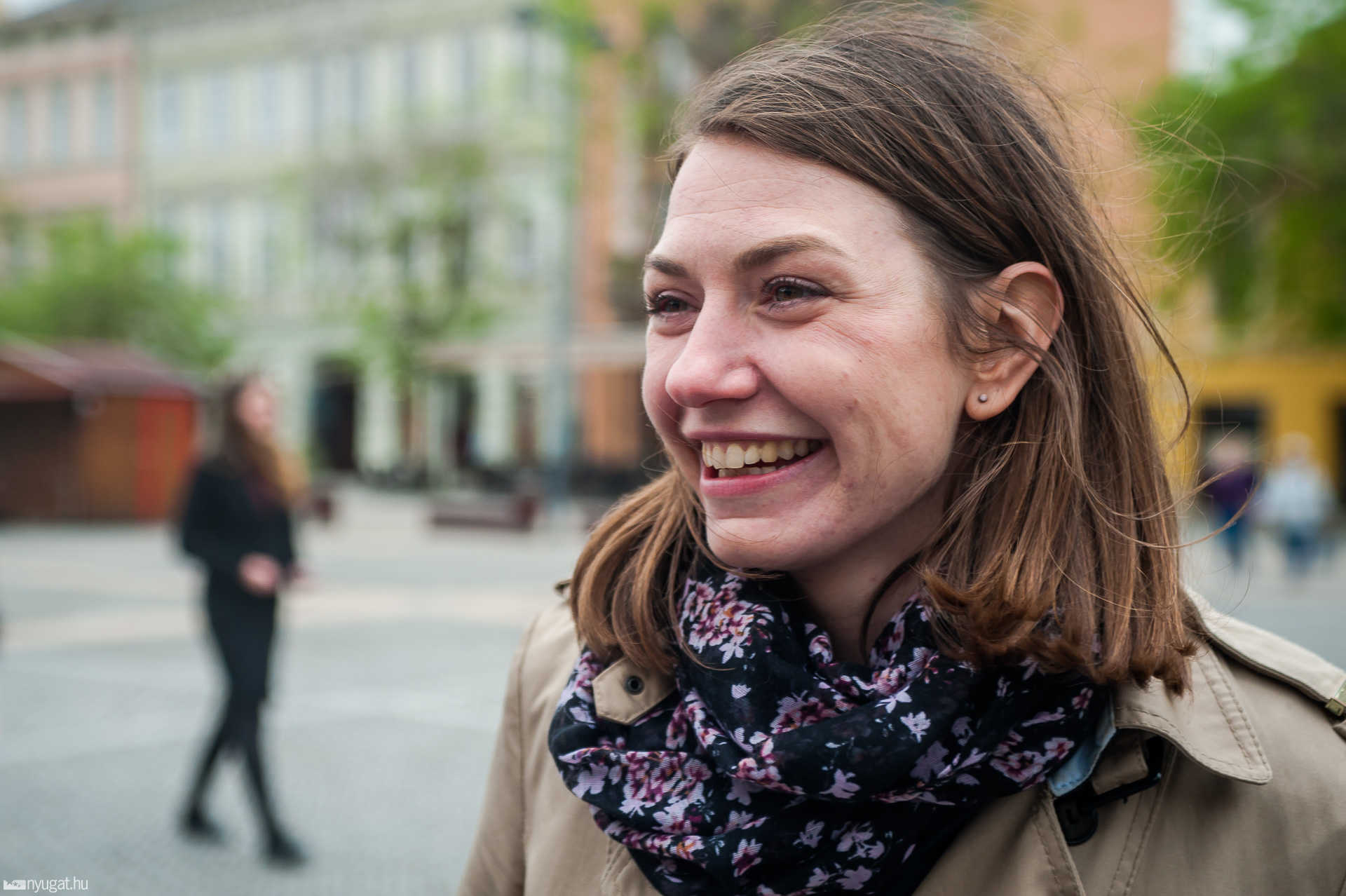 Momentum sajtótájékoztató Donáth Anna