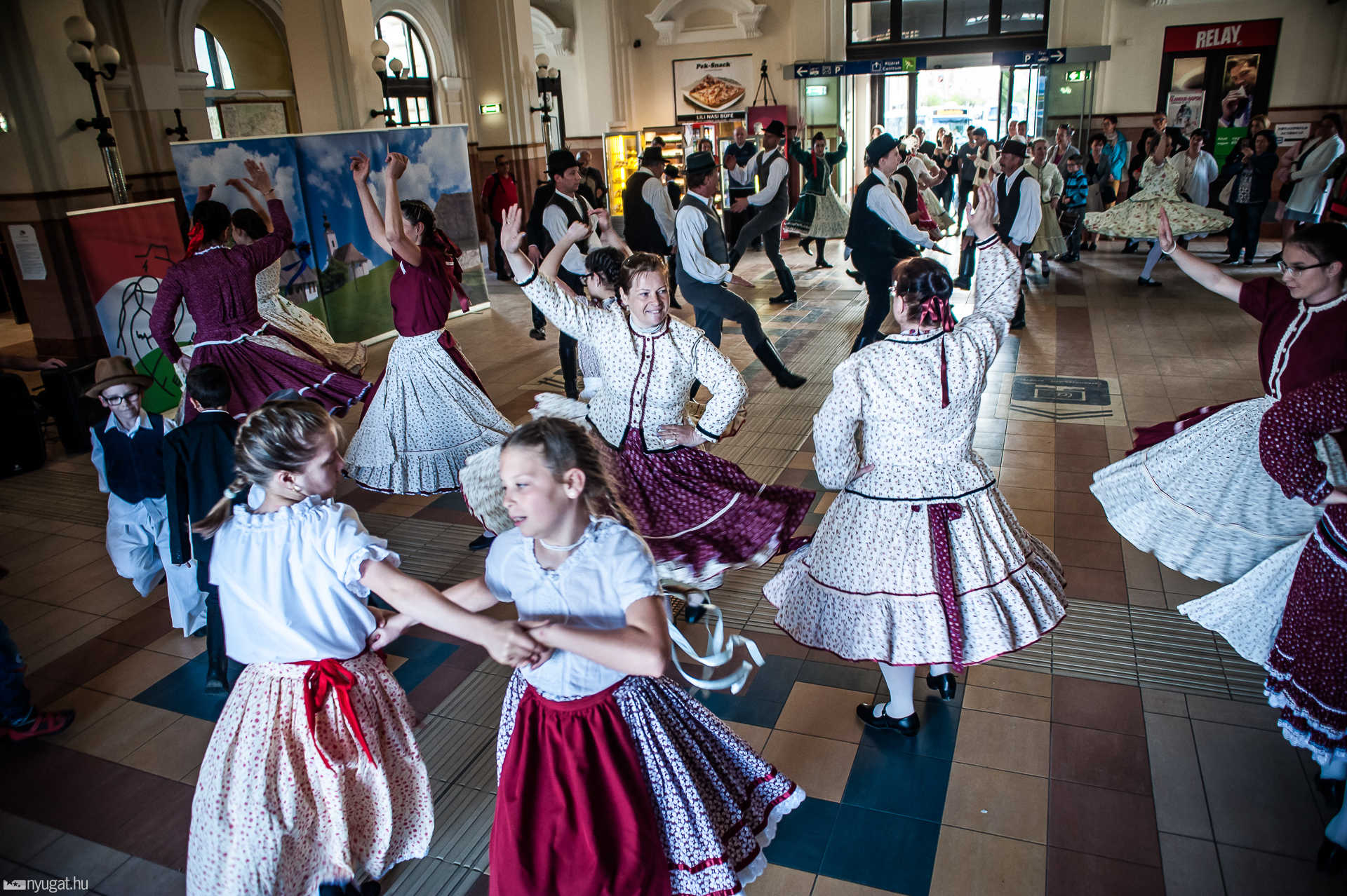 Fergeteges Flashmob