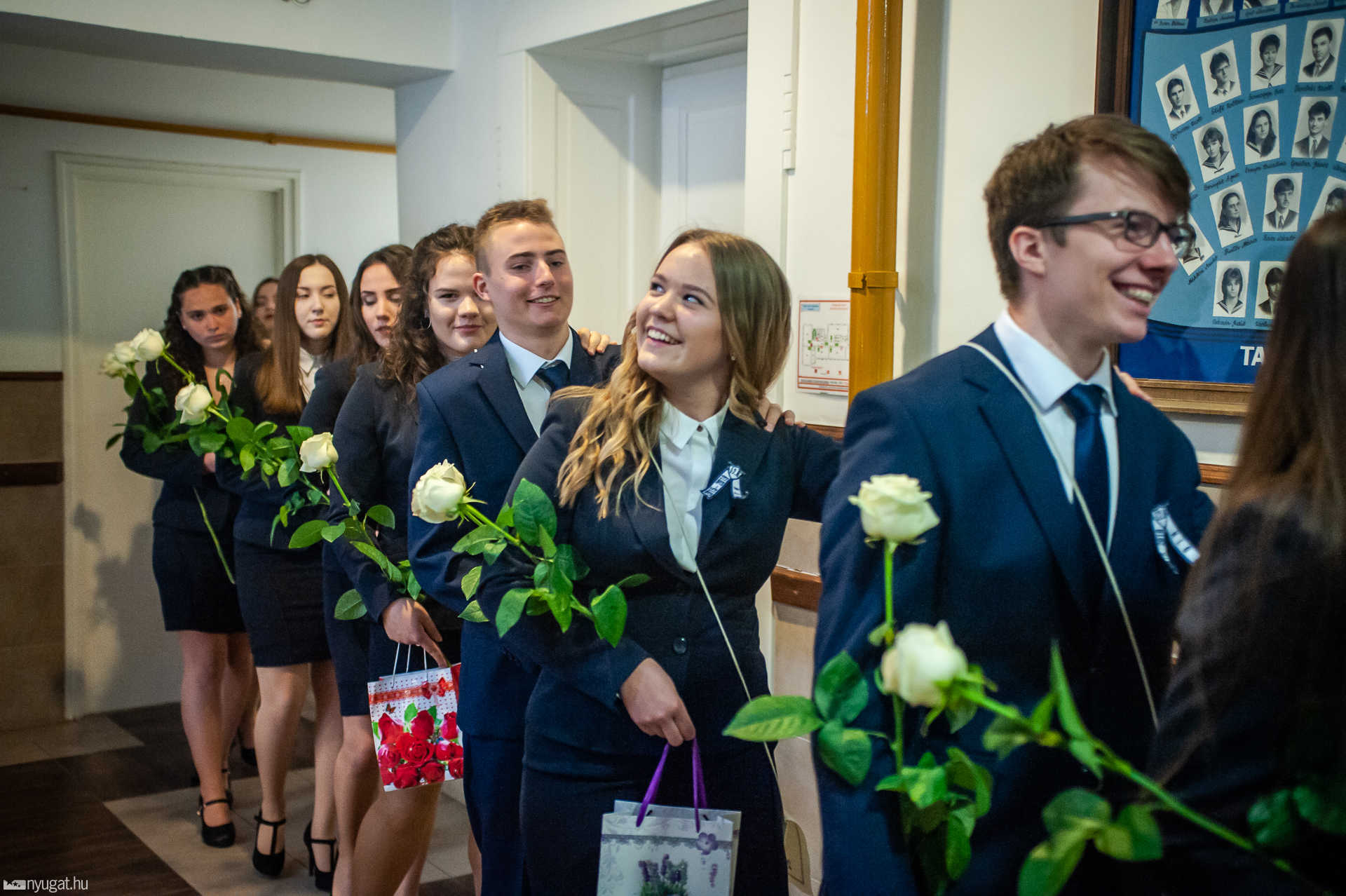 Nagy Lajos Gimnázium ballagás, 2019