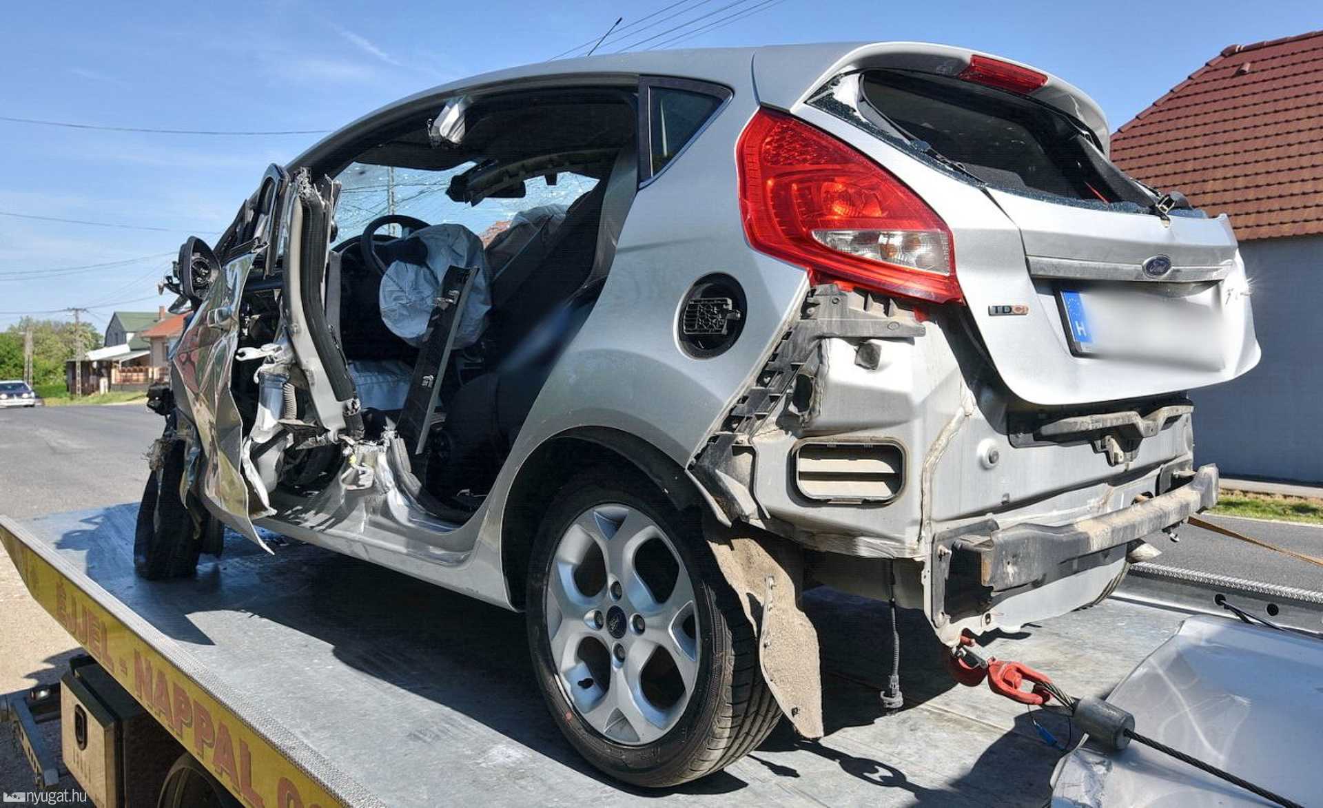 Két Ford ütközött Vasvárnál
