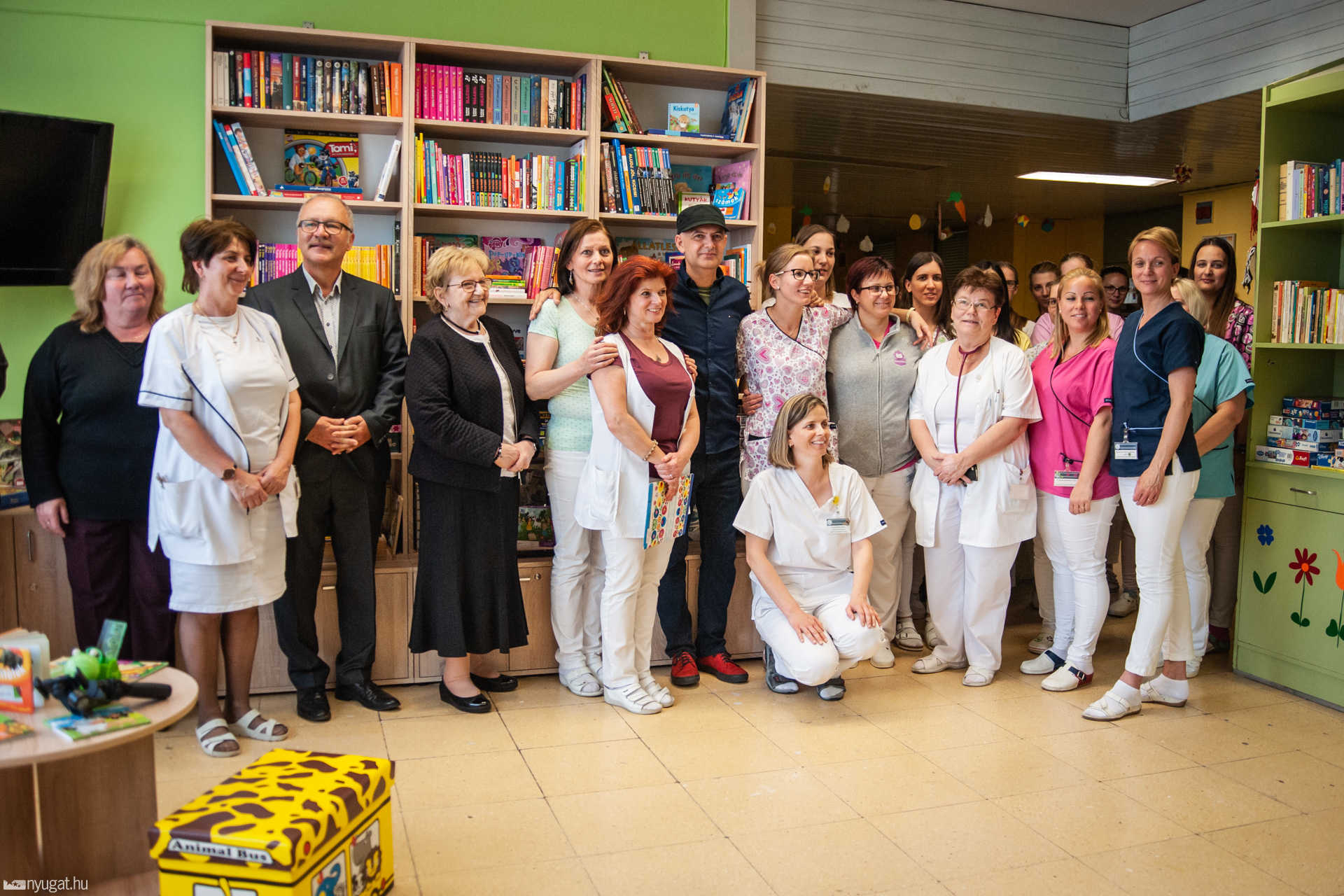 Ágika Meseszoba átadó a Markusovszky Kórházban